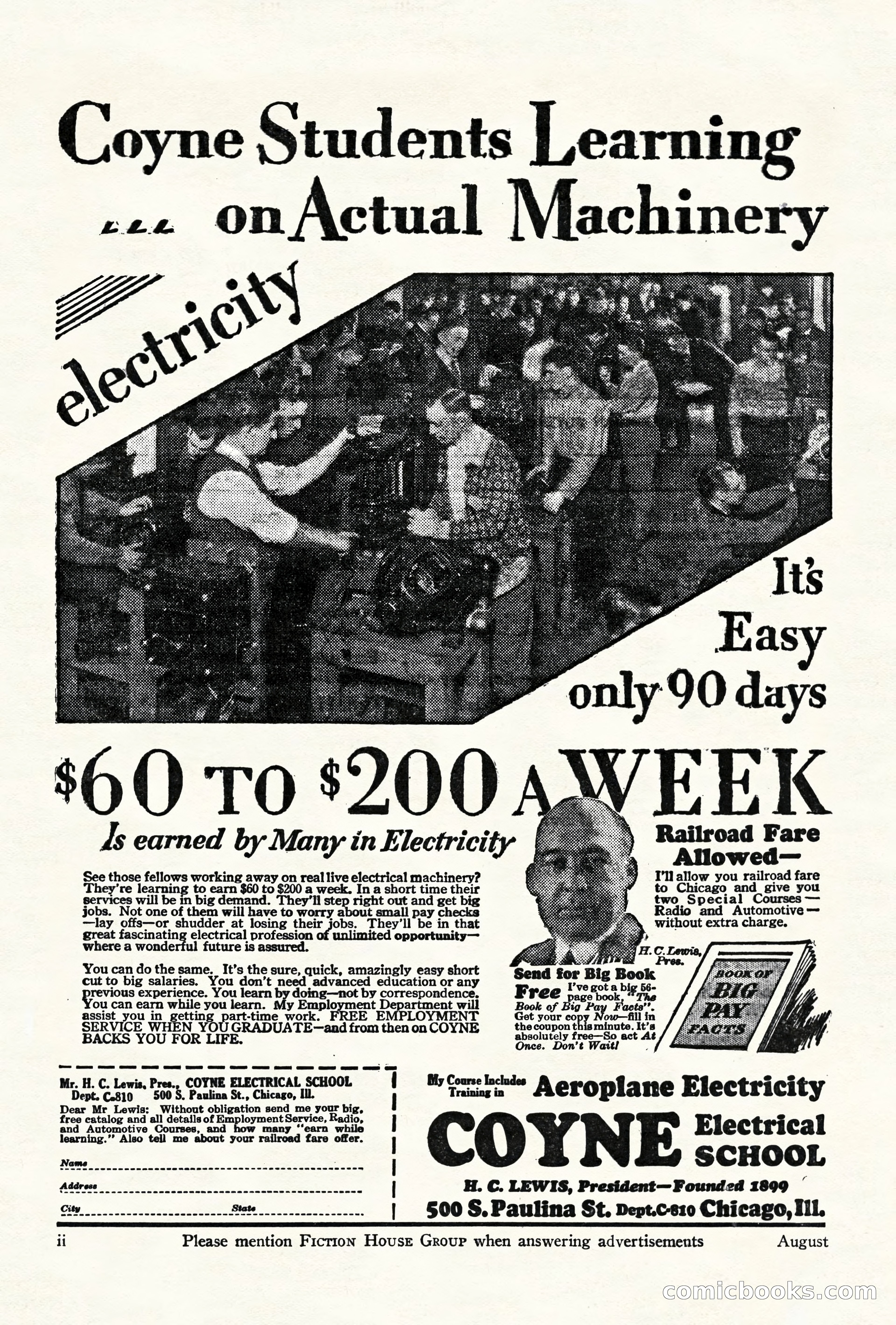 Air Stories, August 1928 — page 4 of 132