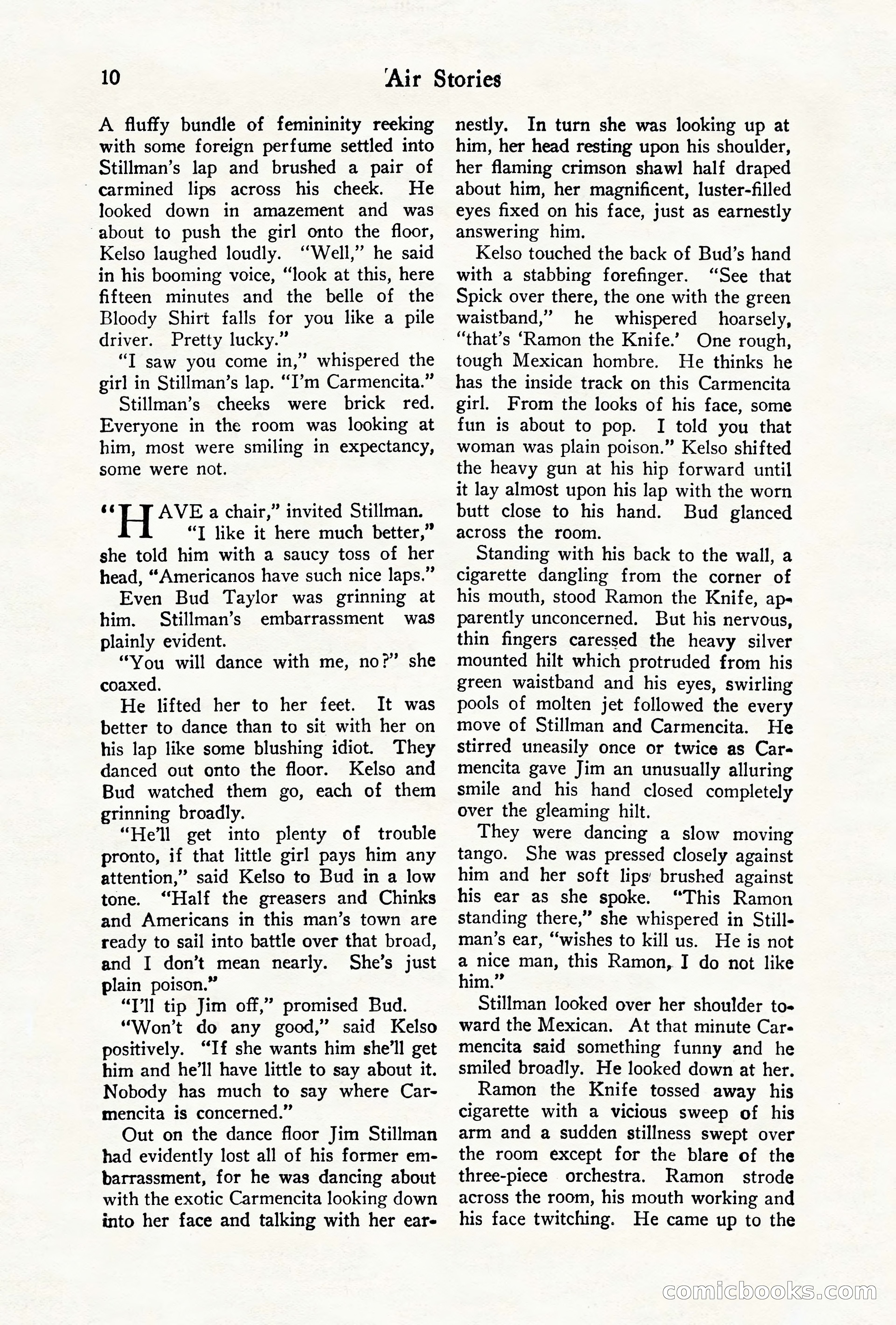 Air Stories, August 1928 — page 12 of 132