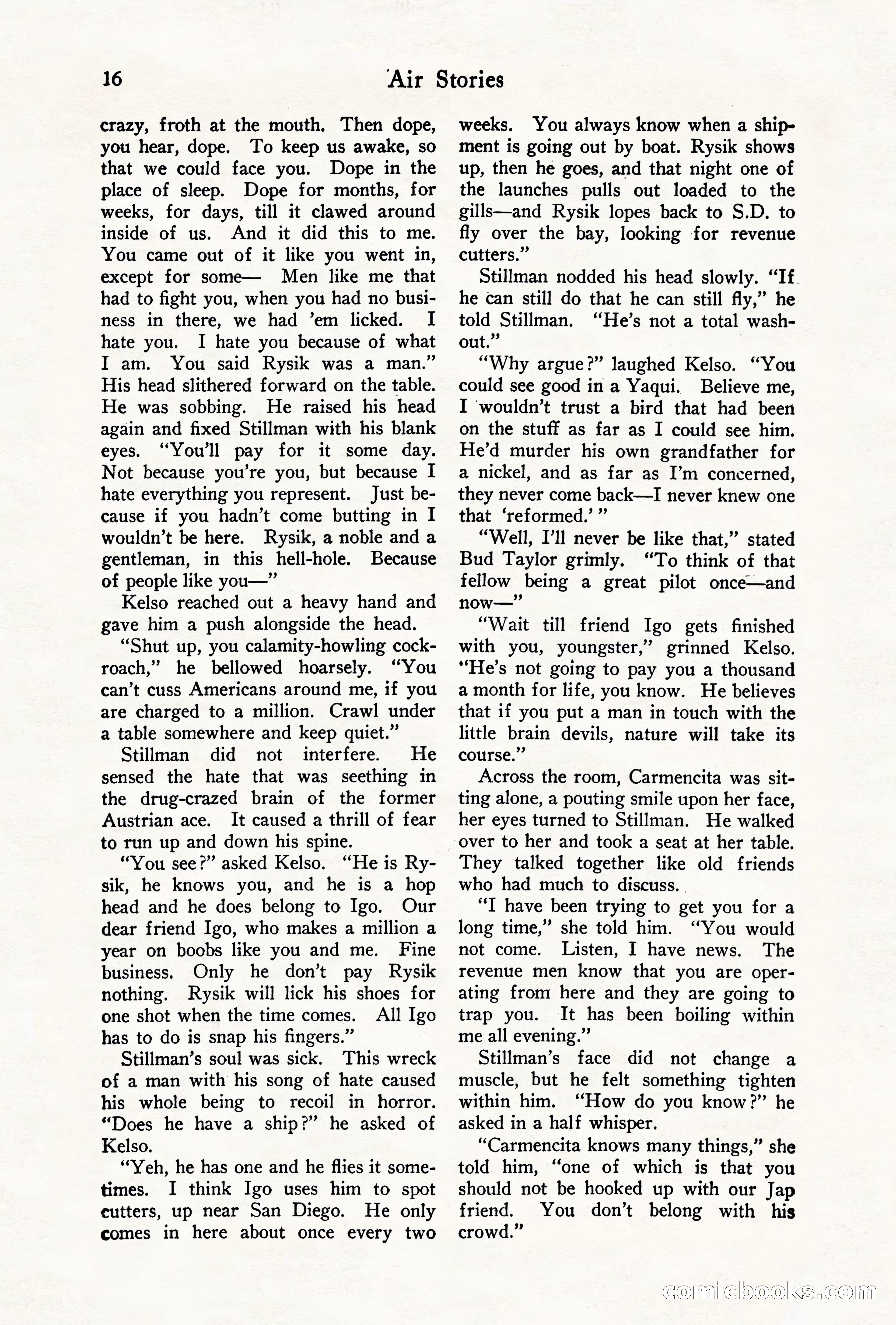 Air Stories, August 1928 — page 18 of 132