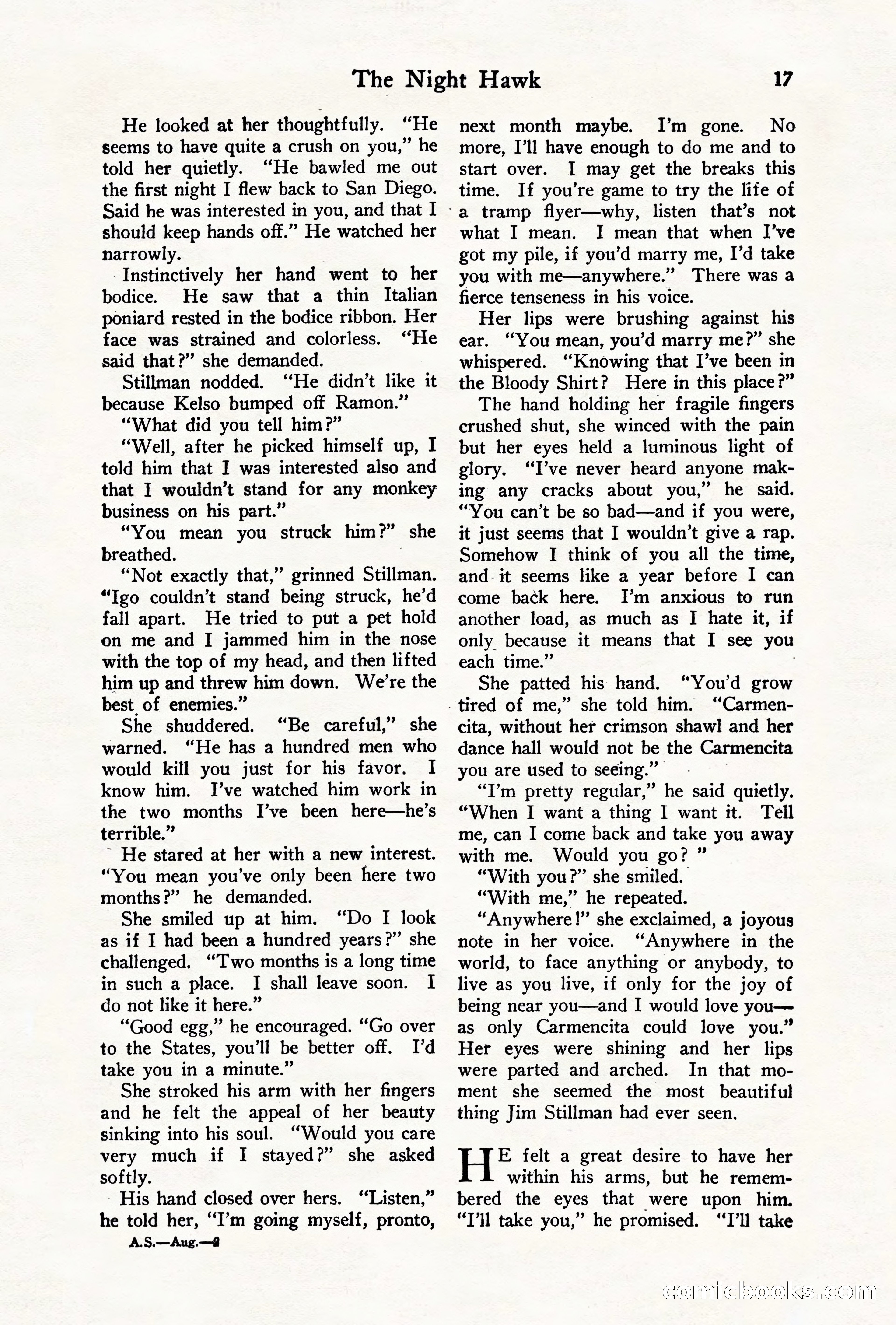 Air Stories, August 1928 — page 19 of 132