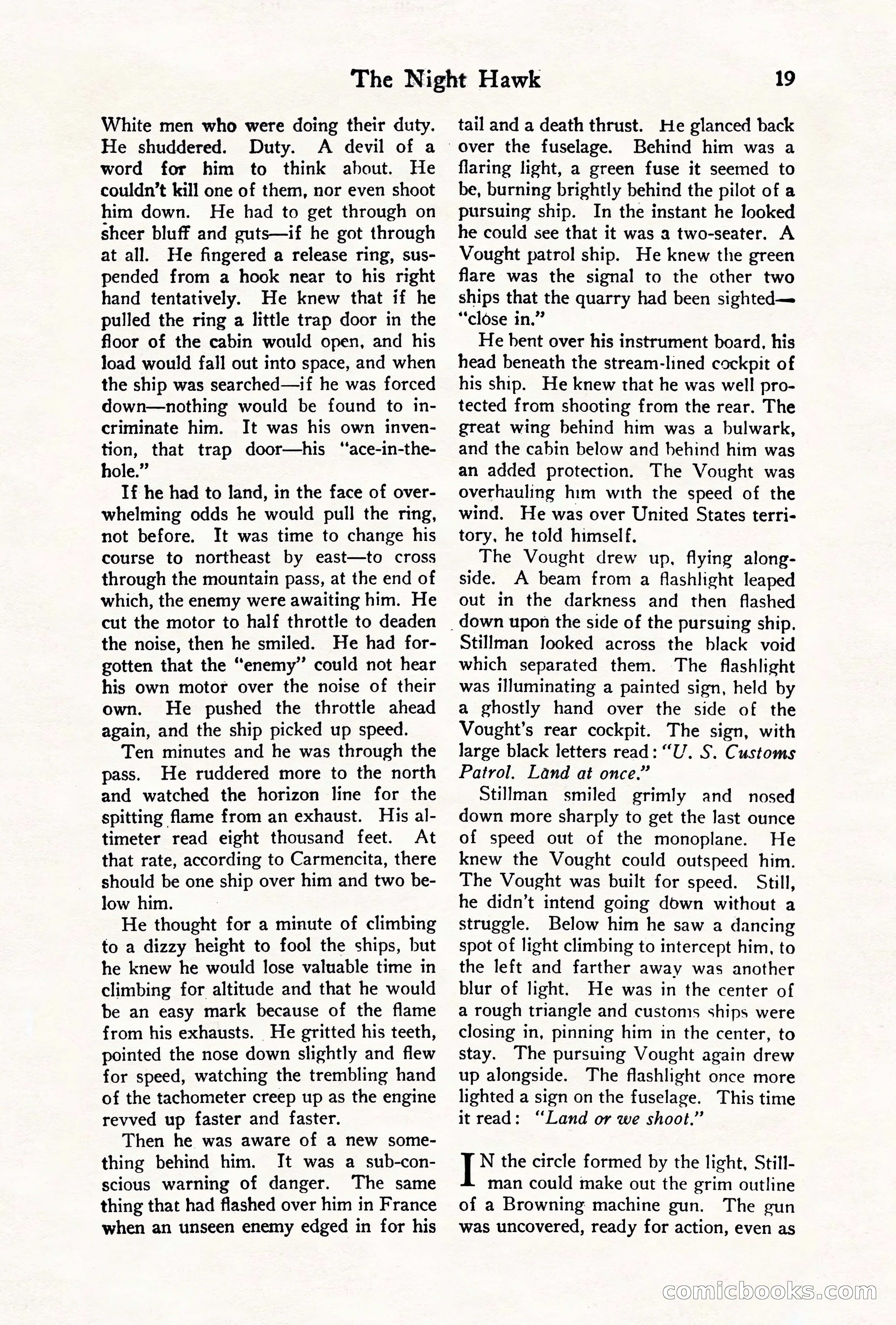 Air Stories, August 1928 — page 21 of 132