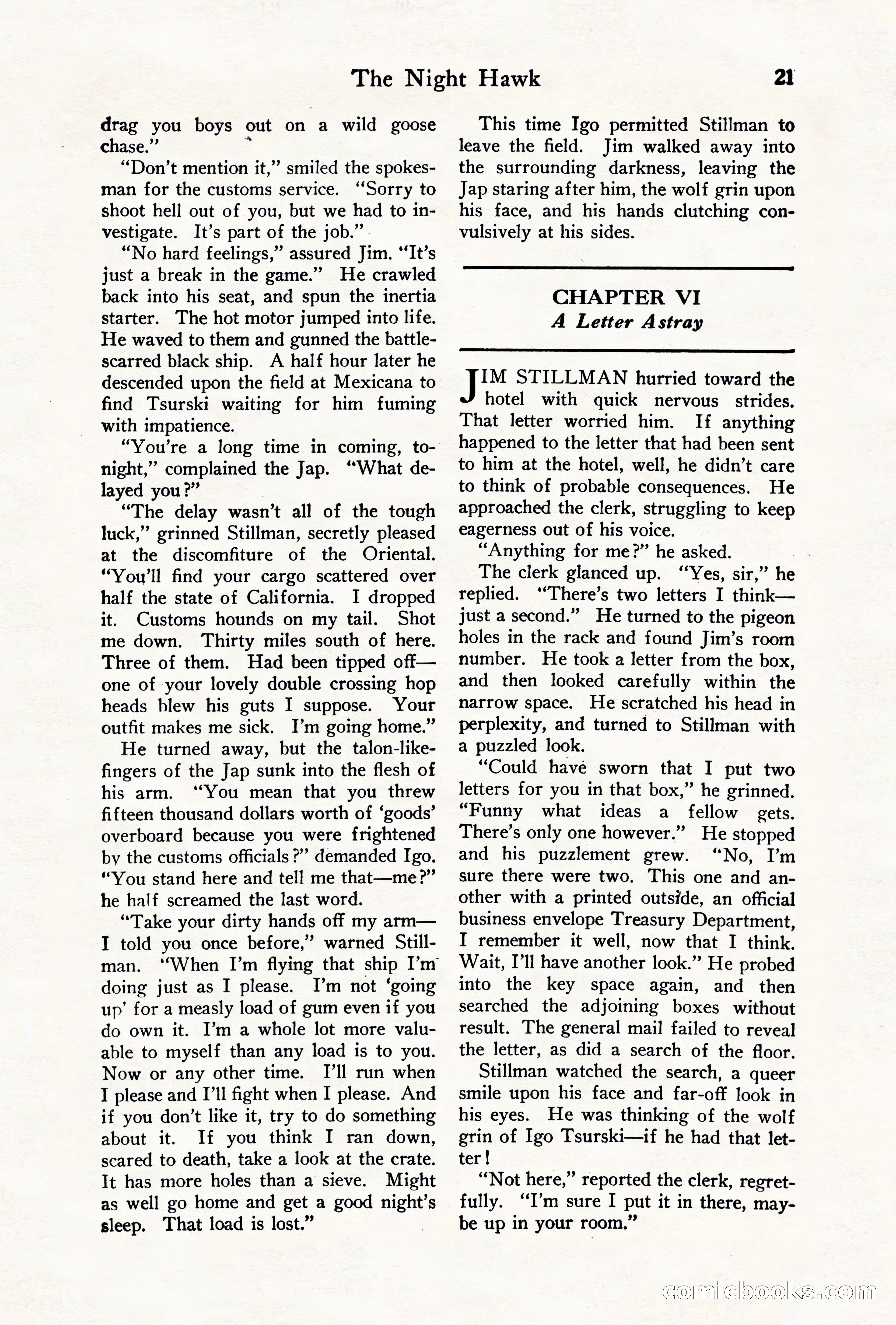 Air Stories, August 1928 — page 23 of 132