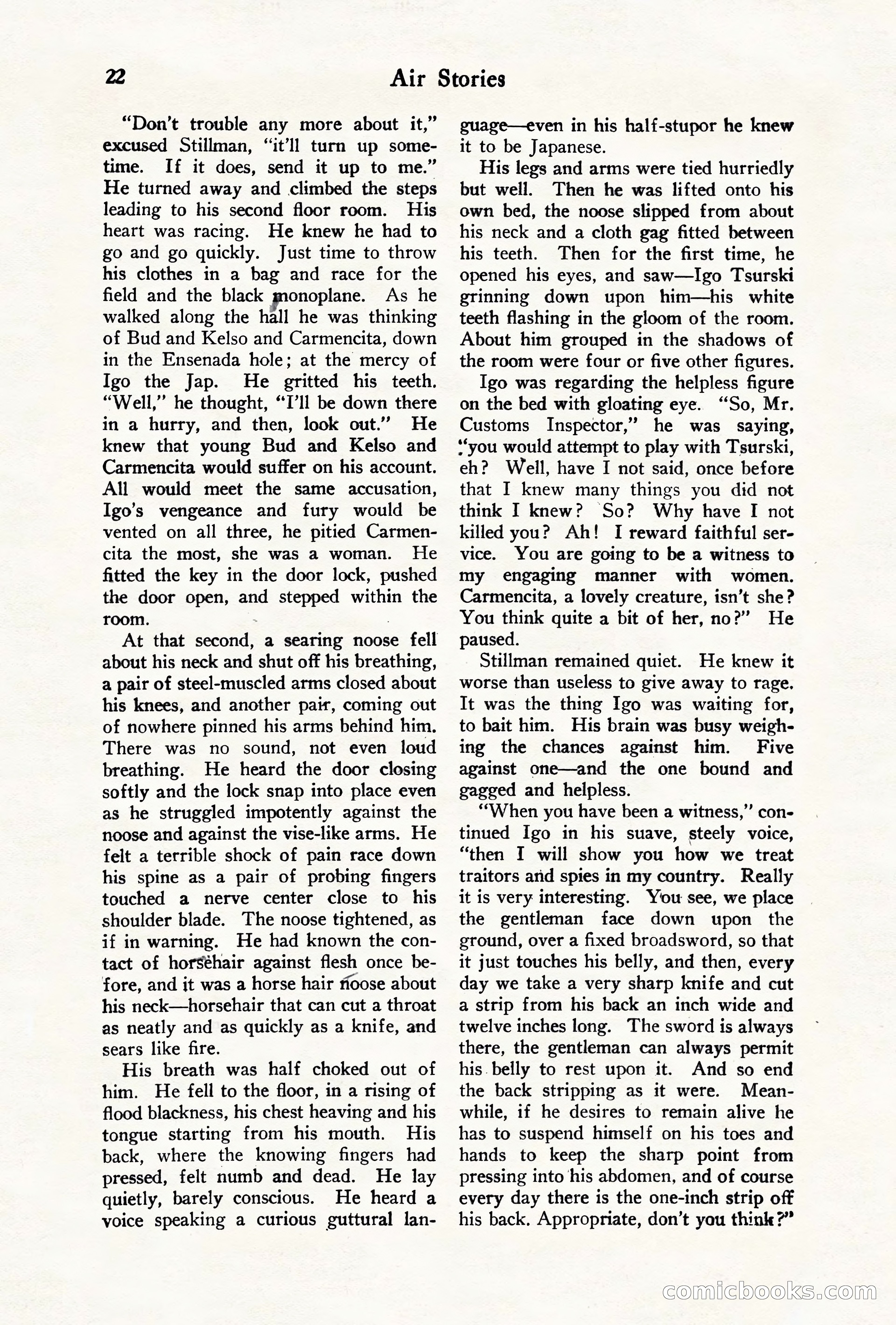 Air Stories, August 1928 — page 24 of 132