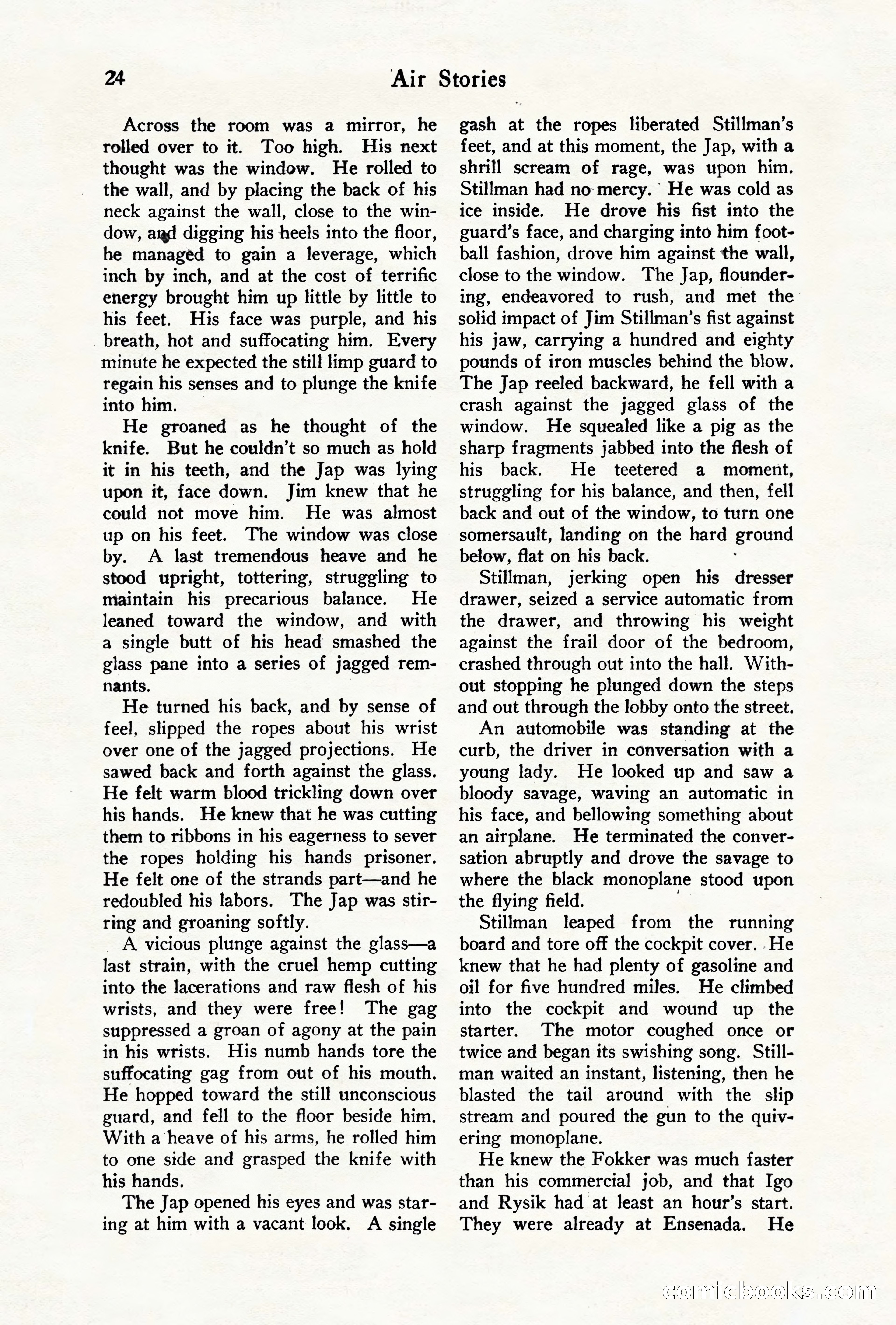 Air Stories, August 1928 — page 26 of 132