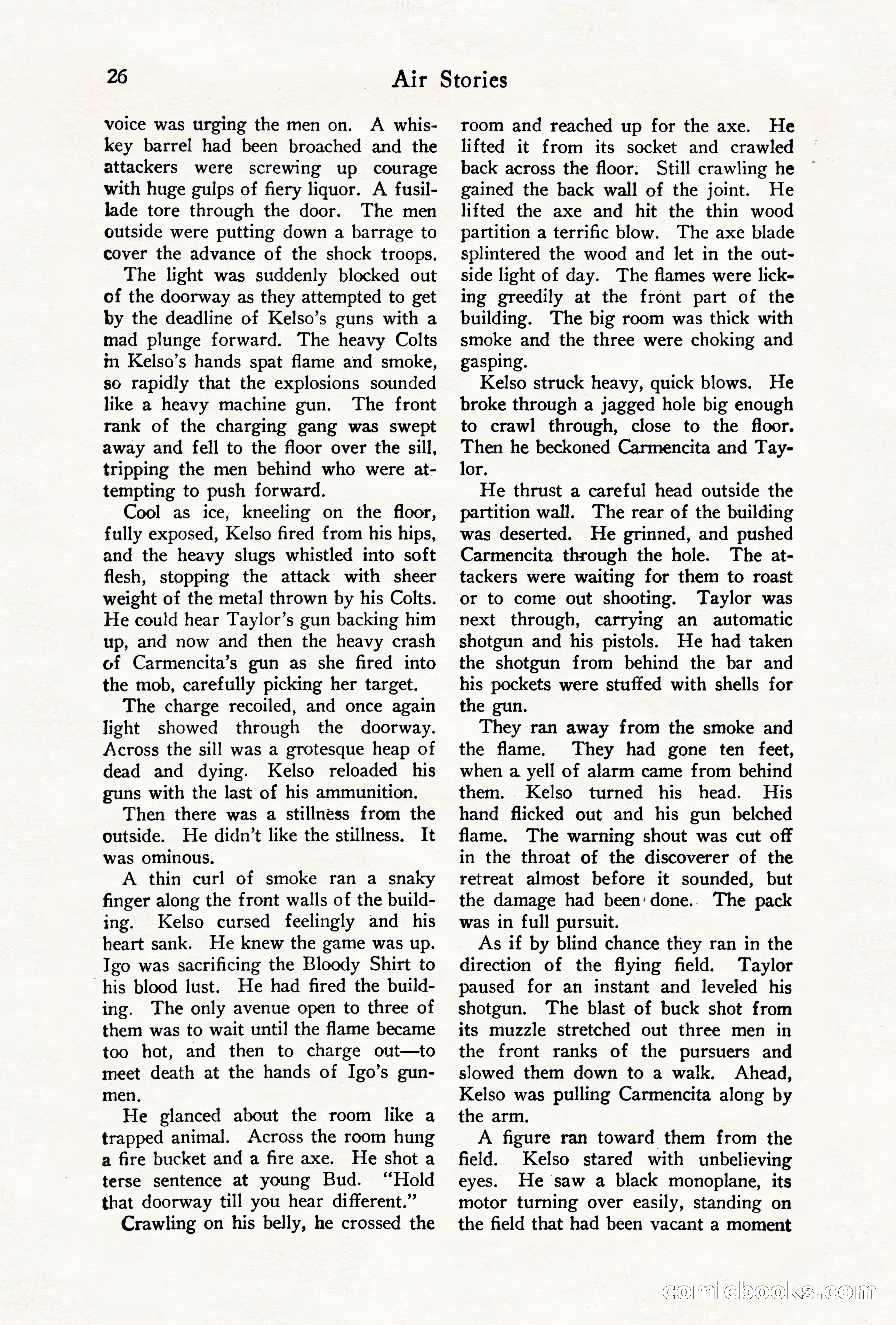 Air Stories, August 1928 — page 28 of 132