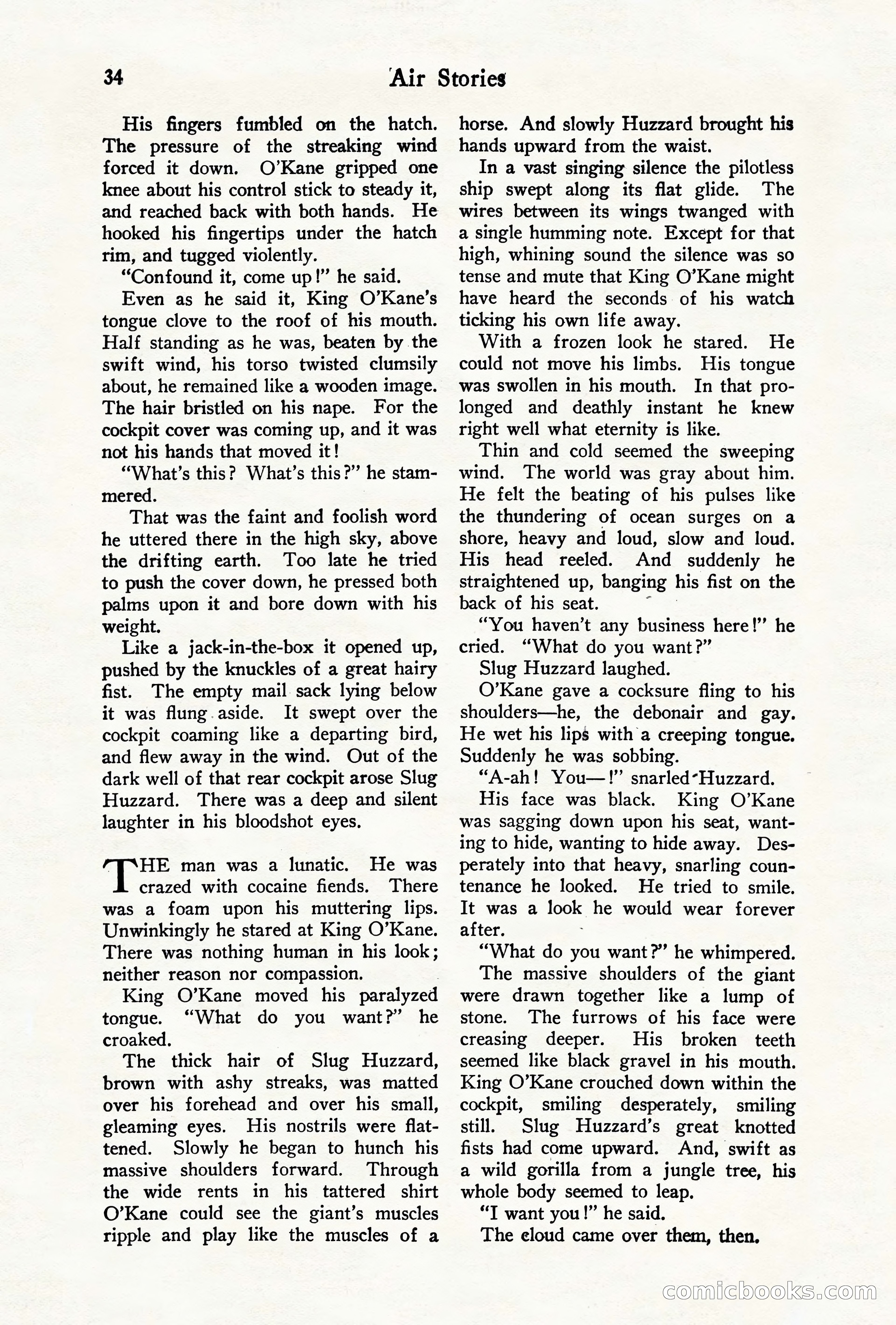 Air Stories, August 1928 — page 36 of 132