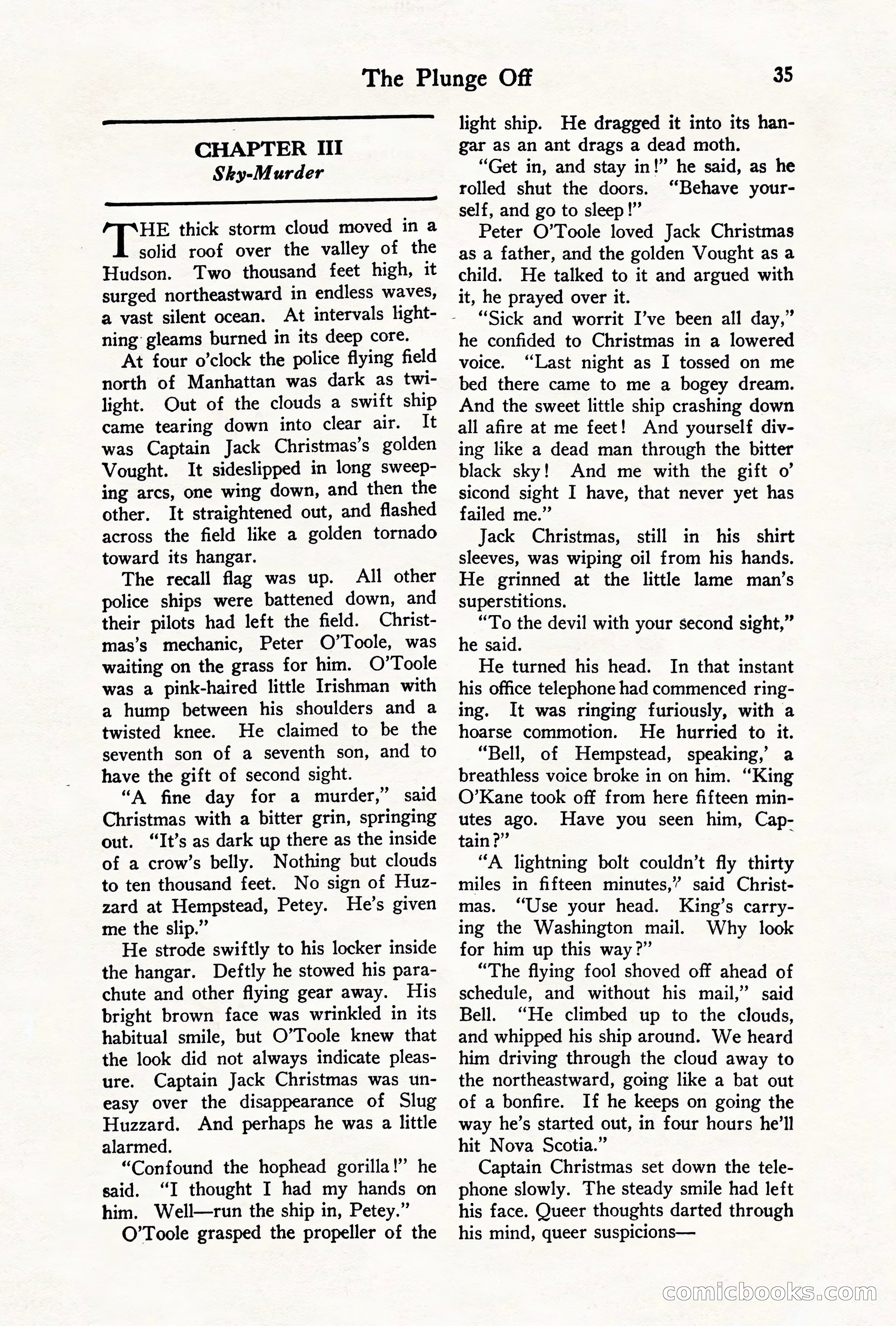 Air Stories, August 1928 — page 37 of 132