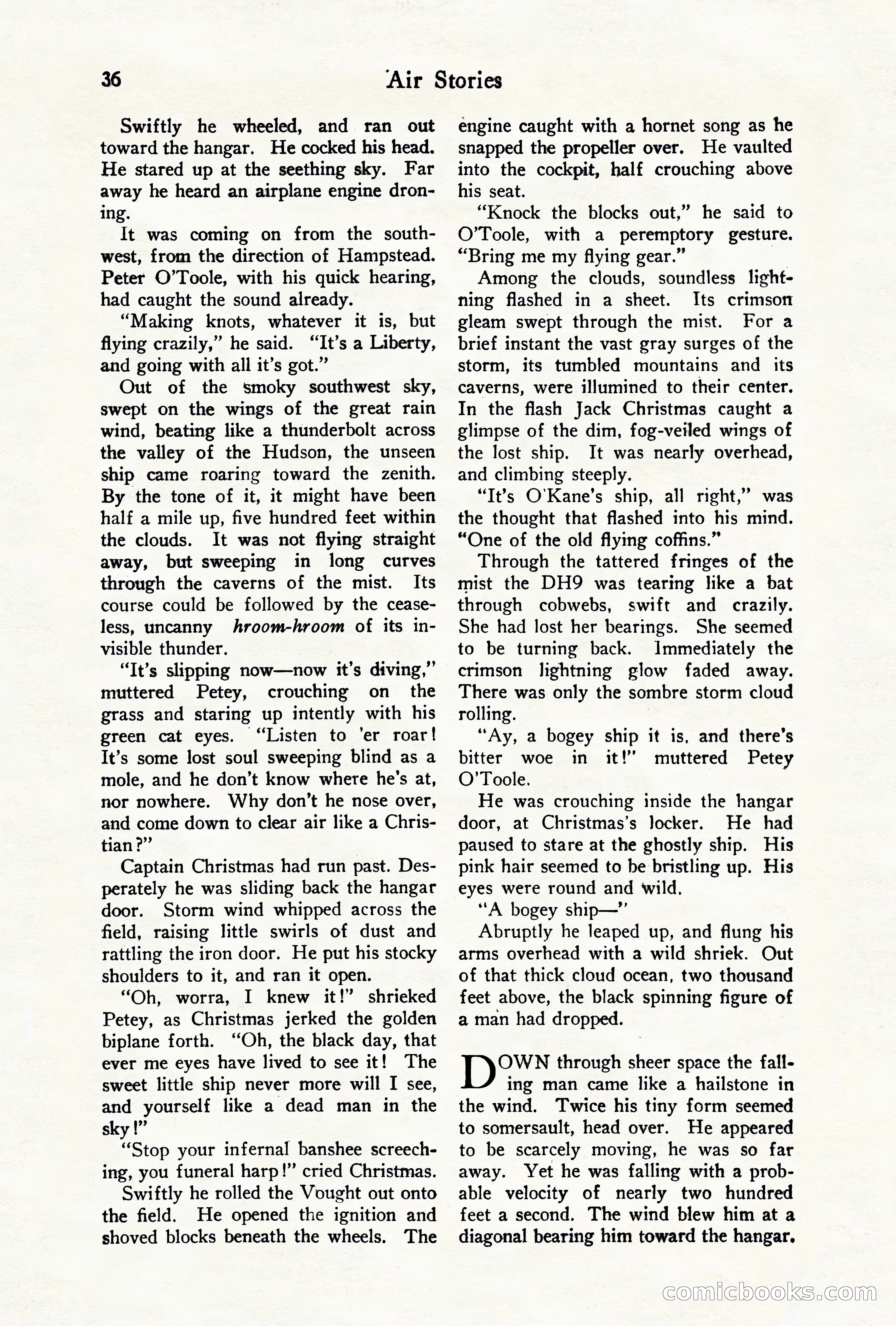 Air Stories, August 1928 — page 38 of 132