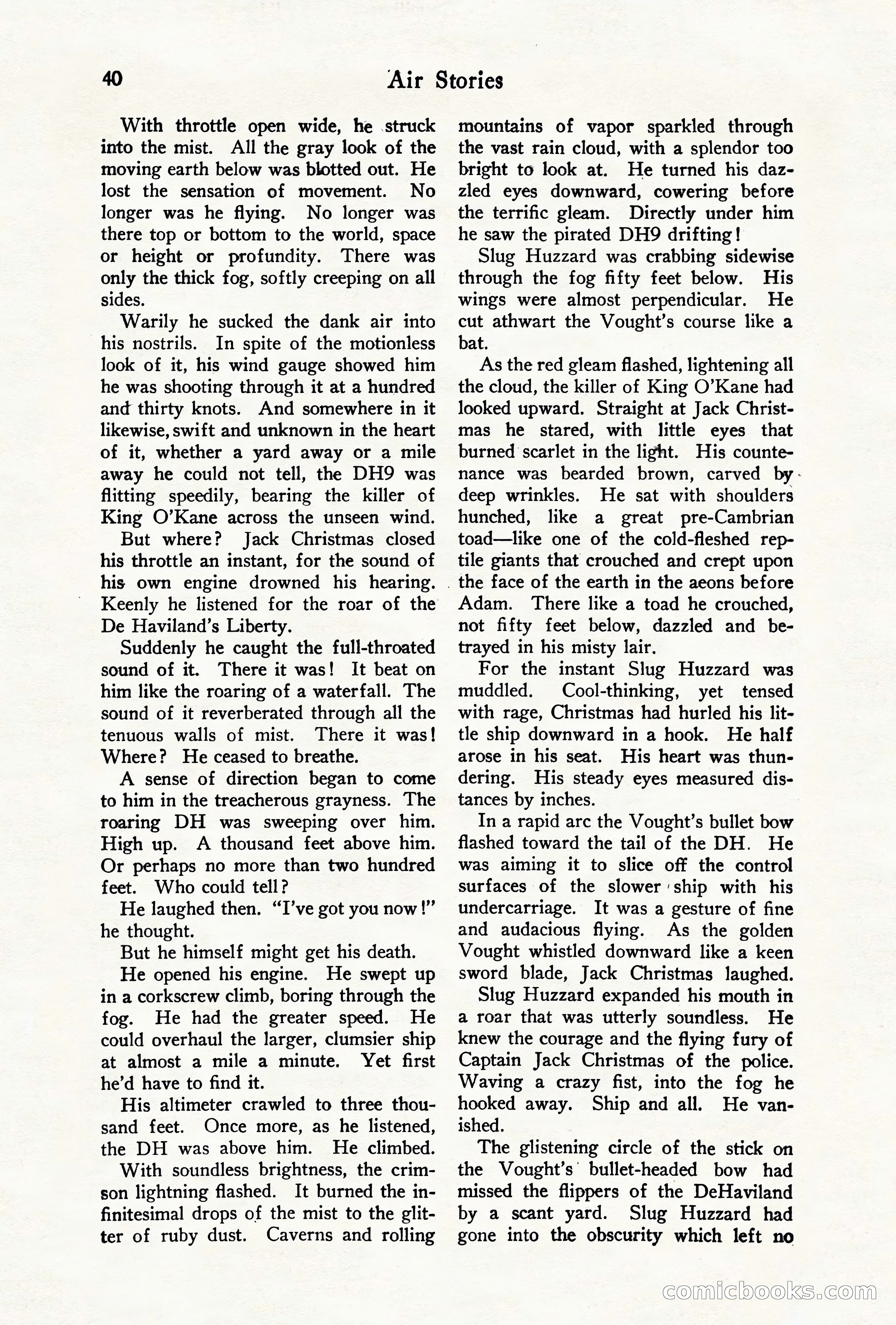 Air Stories, August 1928 — page 42 of 132