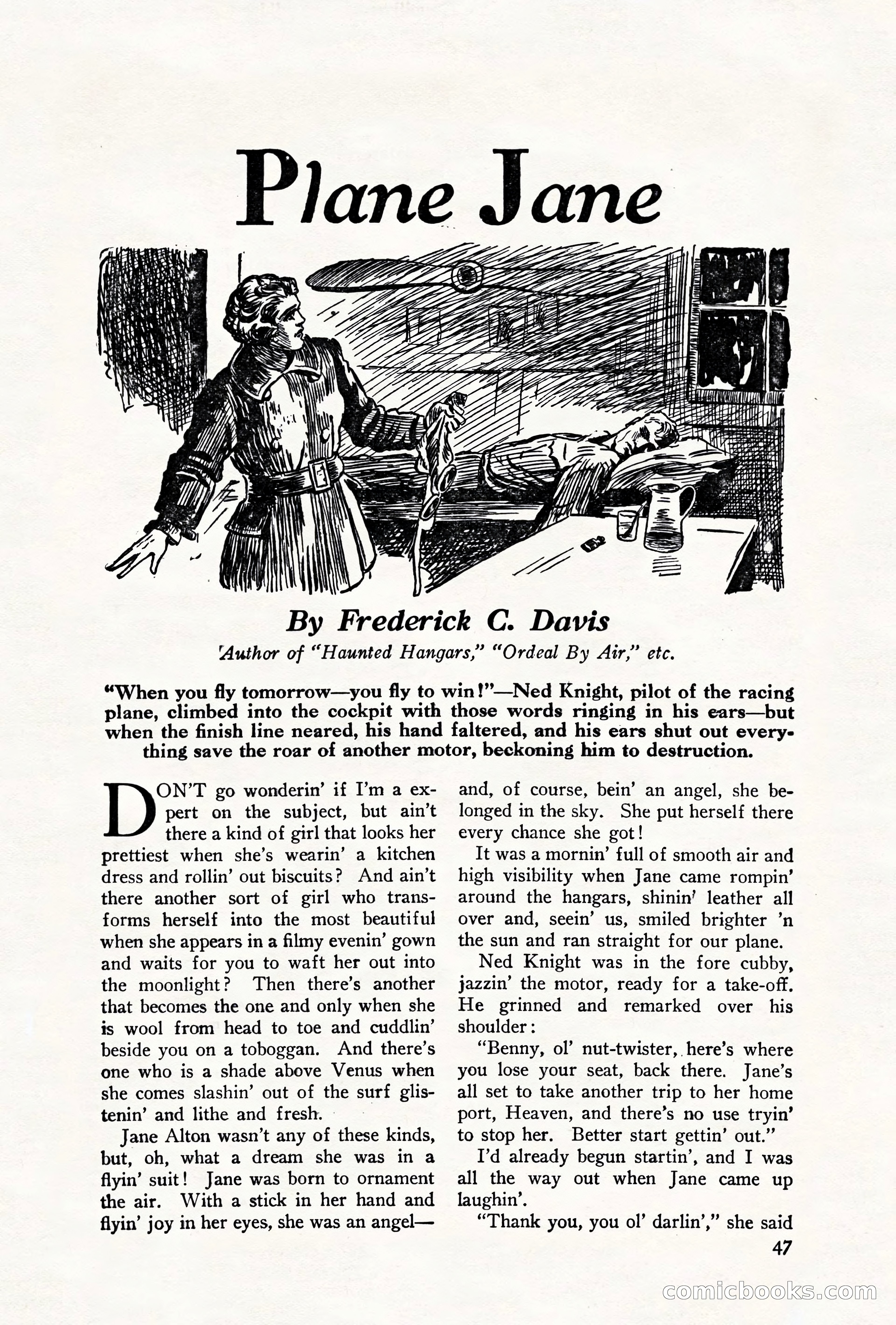 Air Stories, August 1928 — page 49 of 132