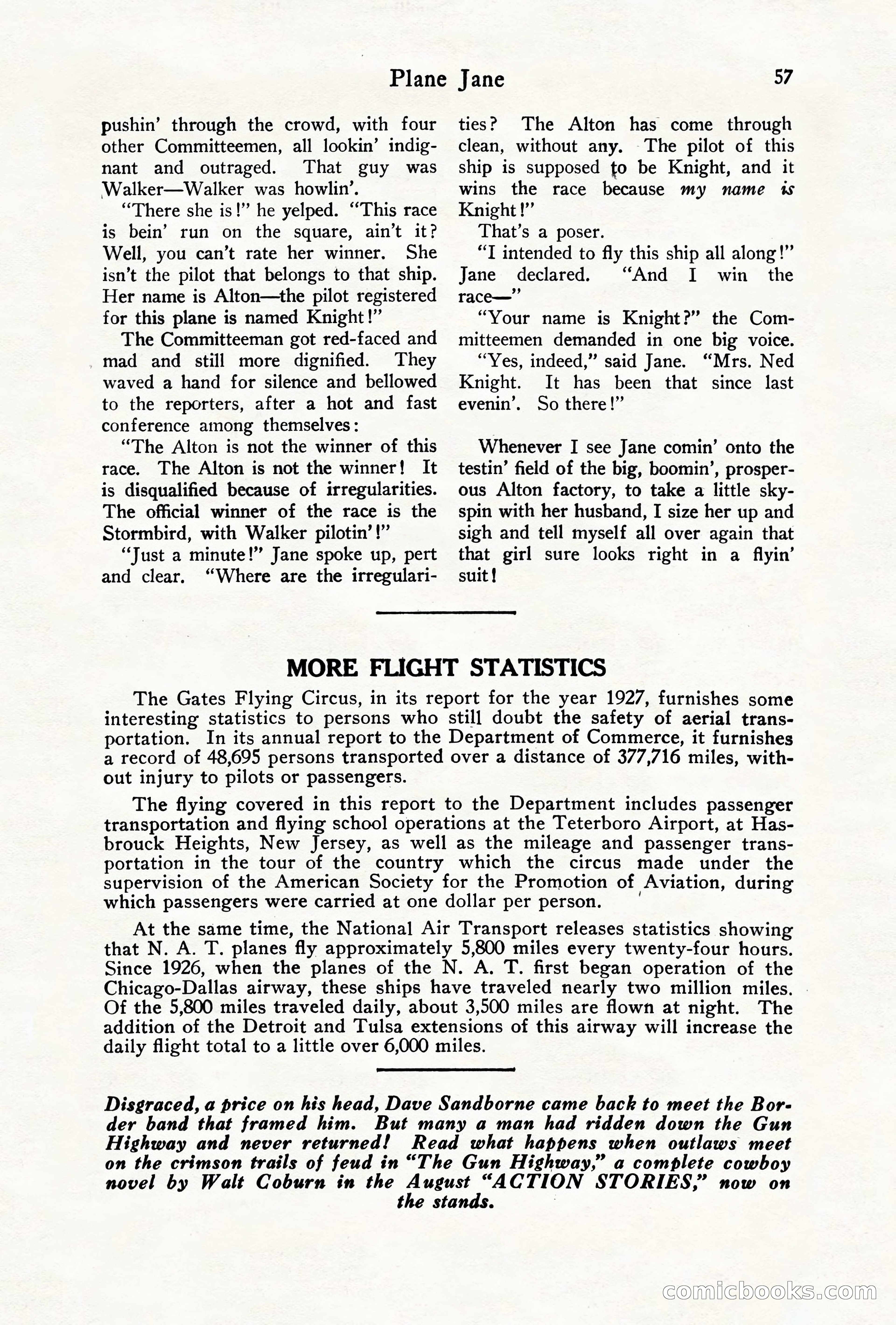 Air Stories, August 1928 — page 59 of 132