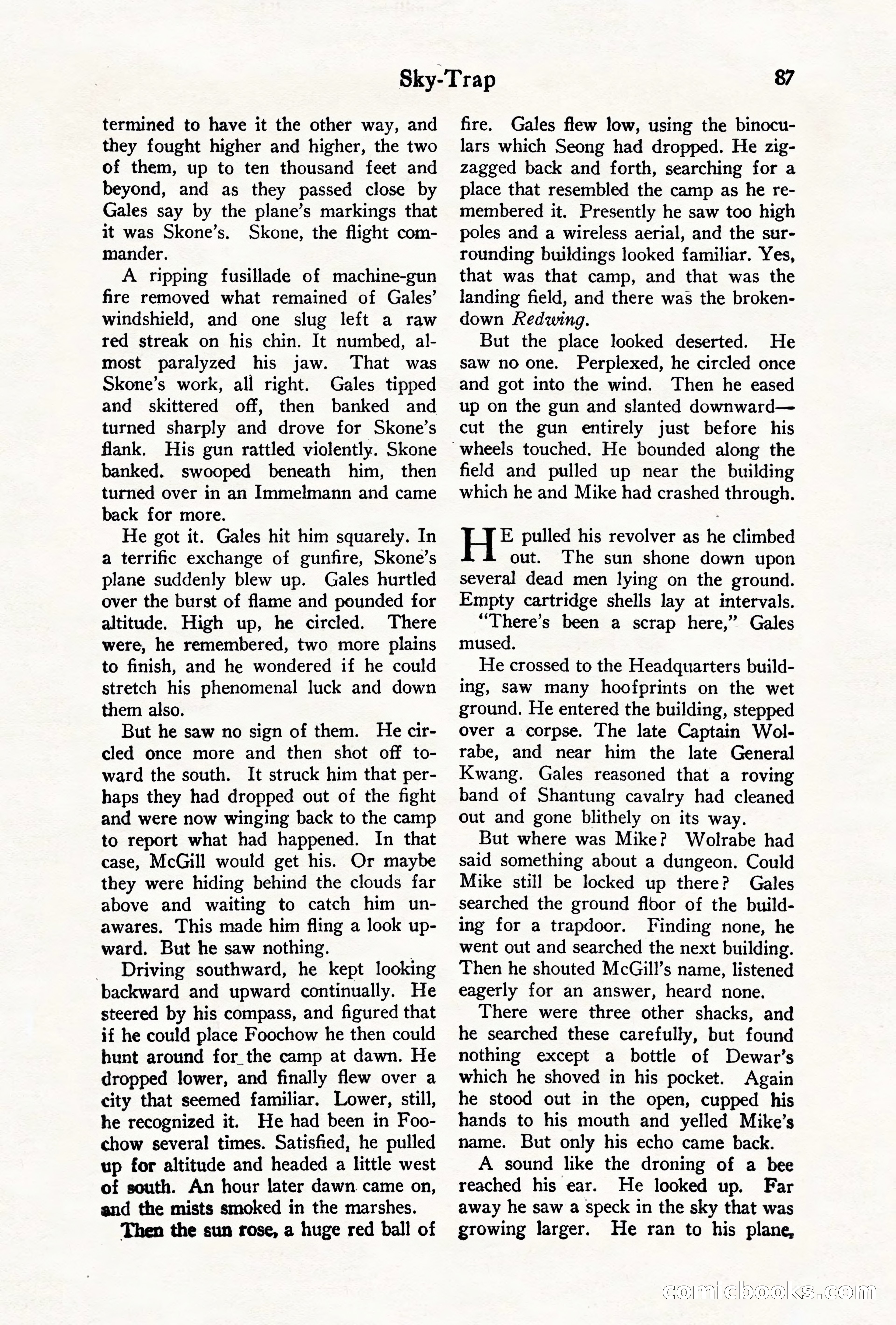 Air Stories, August 1928 — page 89 of 132