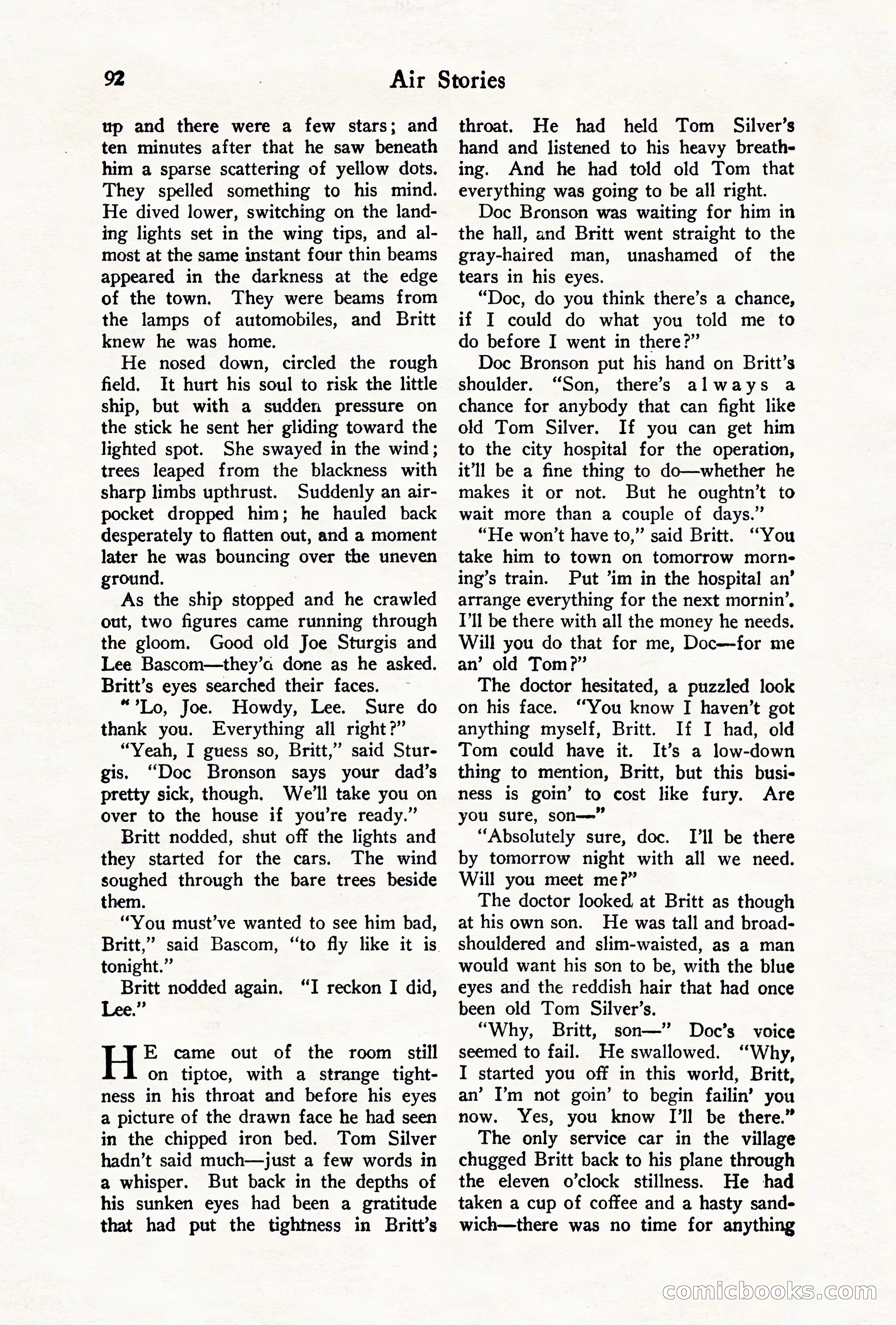 Air Stories, August 1928 — page 94 of 132