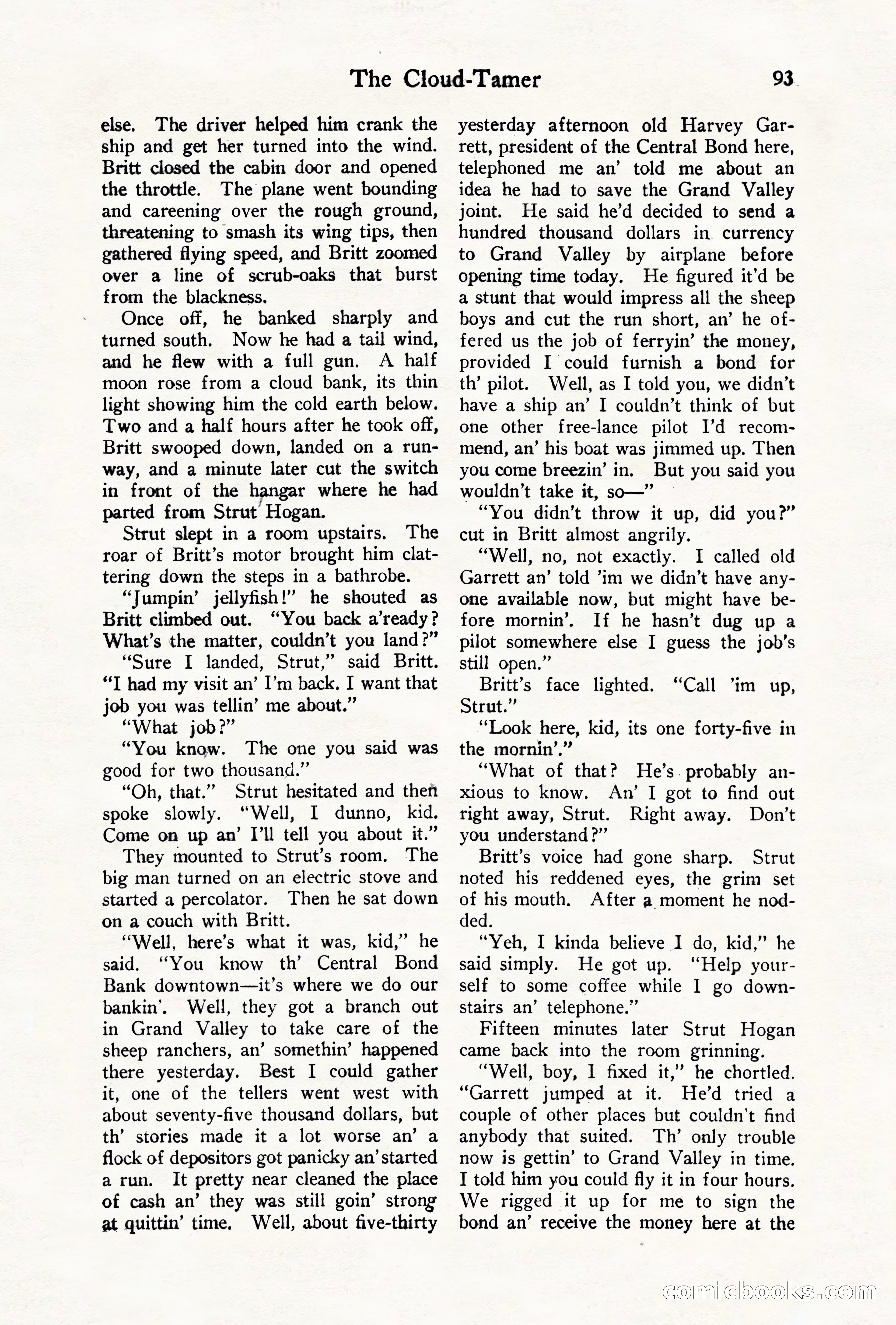 Air Stories, August 1928 — page 95 of 132