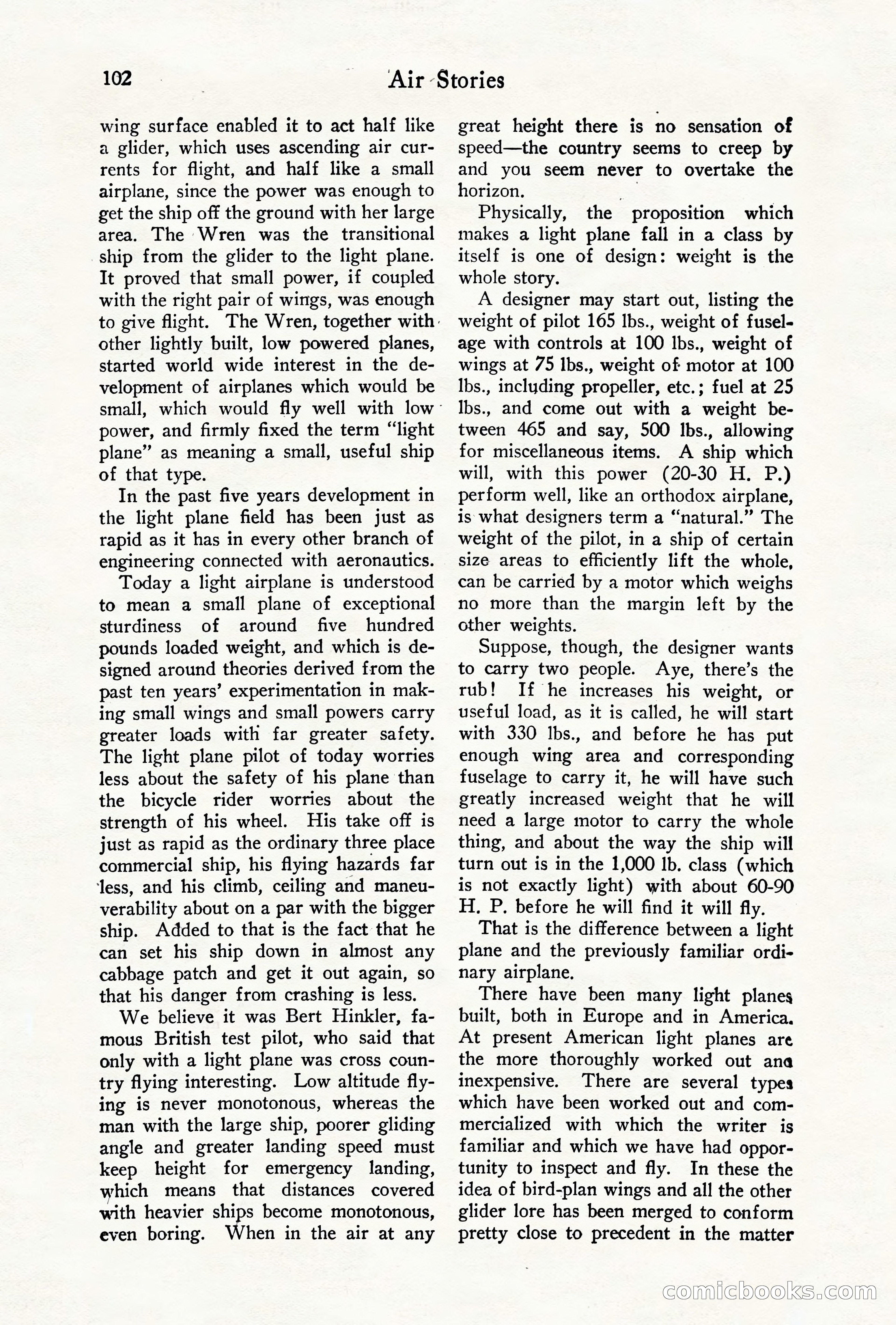 Air Stories, August 1928 — page 104 of 132