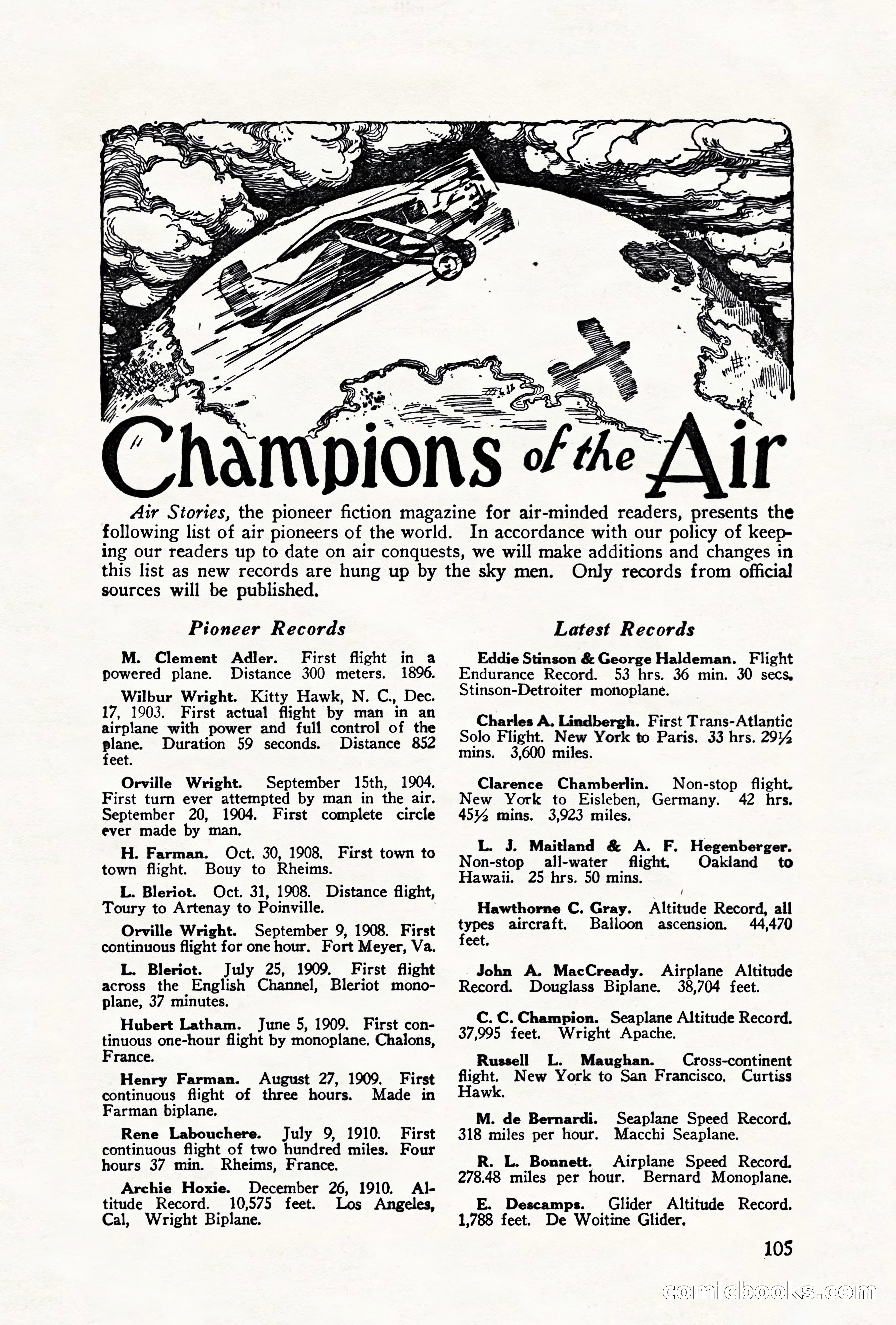 Air Stories, August 1928 — page 107 of 132
