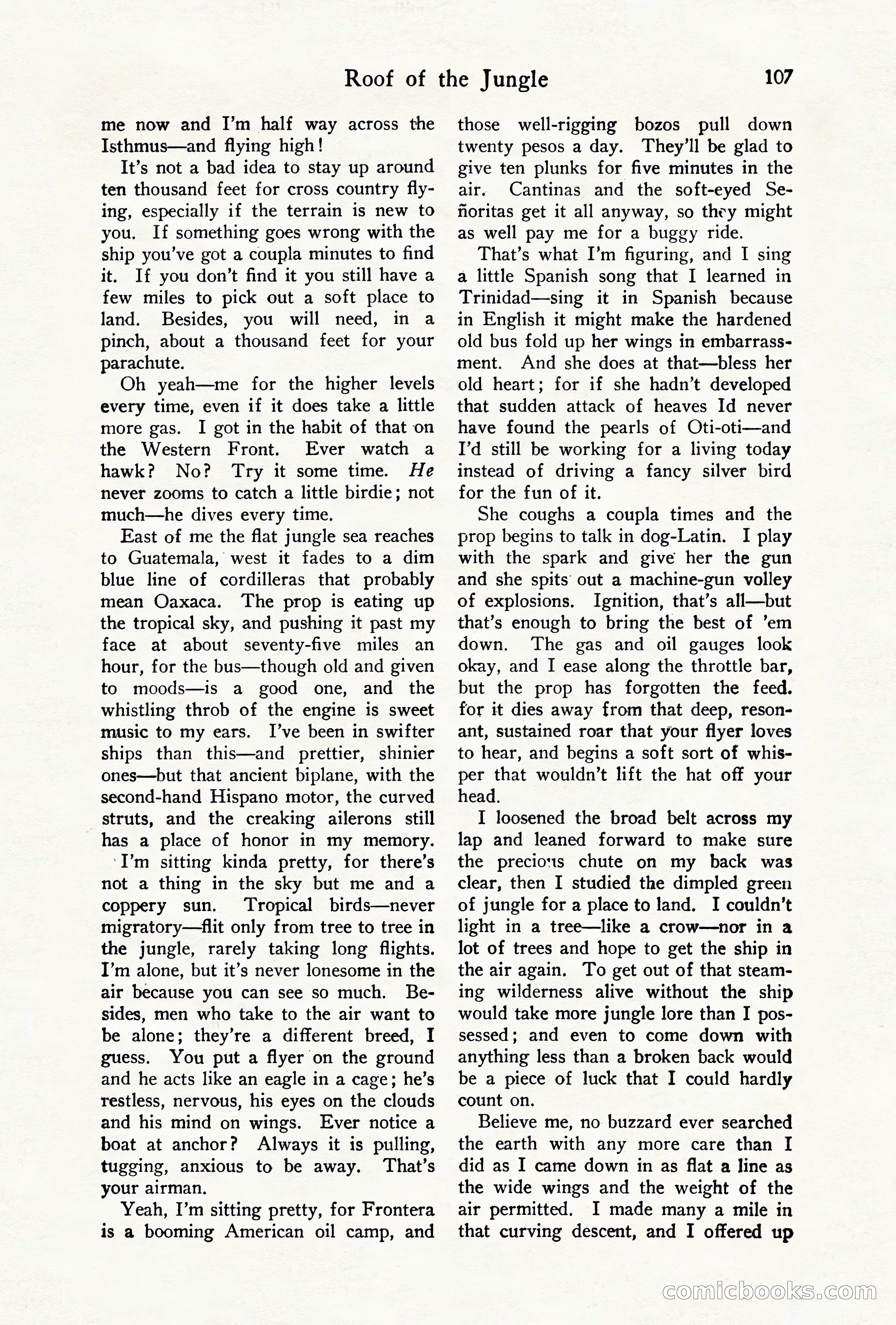 Air Stories, August 1928 — page 109 of 132