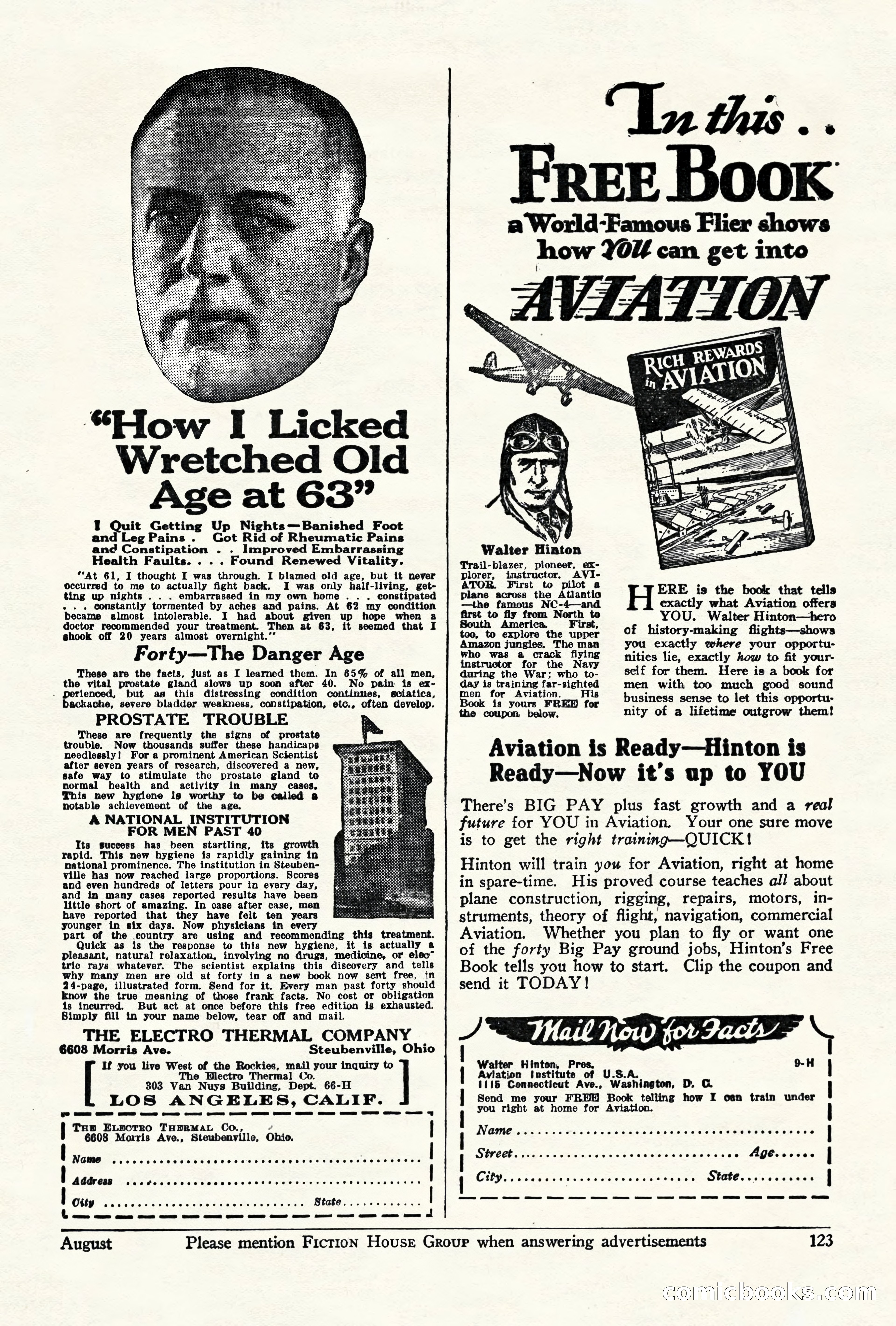 Air Stories, August 1928 — page 125 of 132