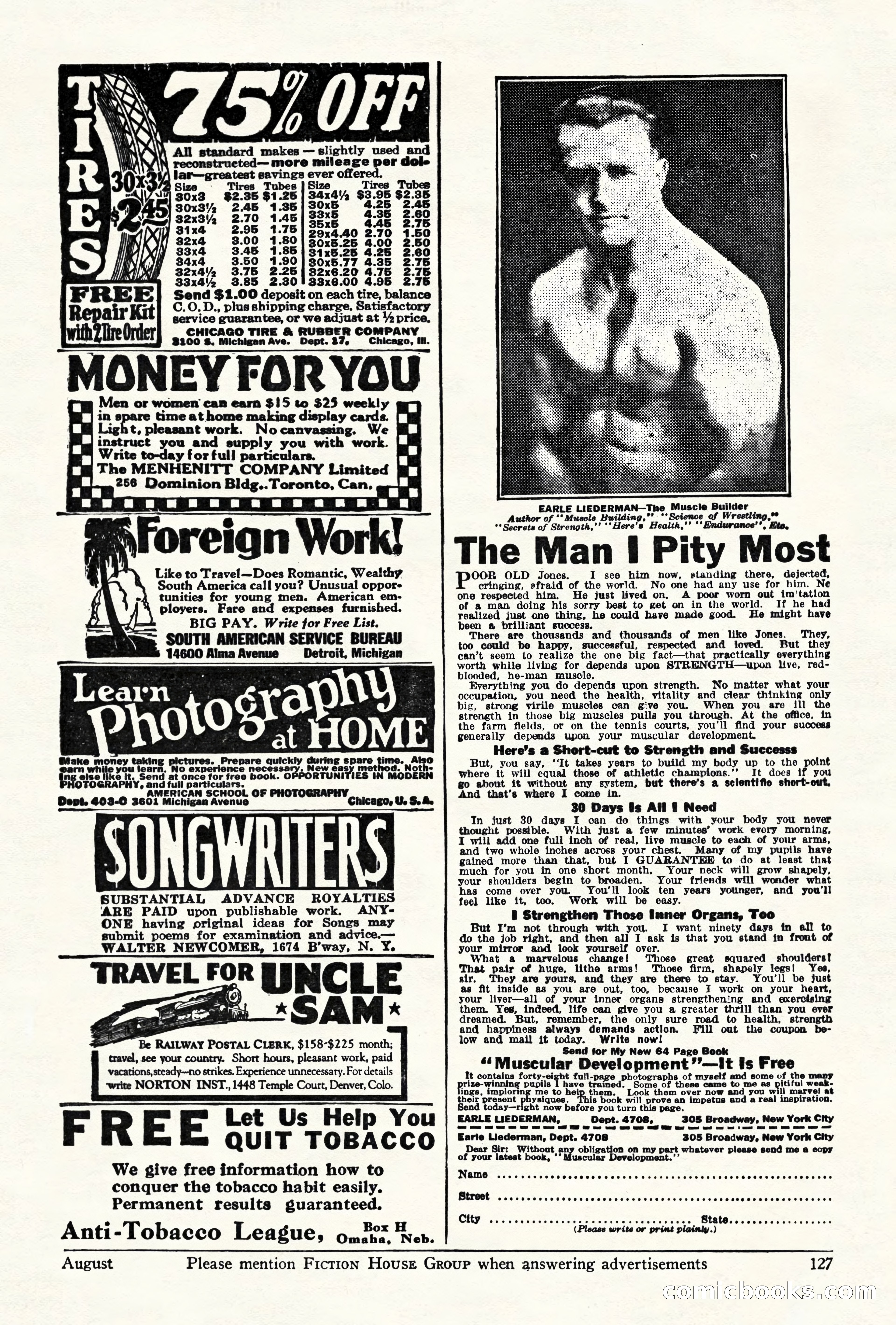 Air Stories, August 1928 — page 129 of 132
