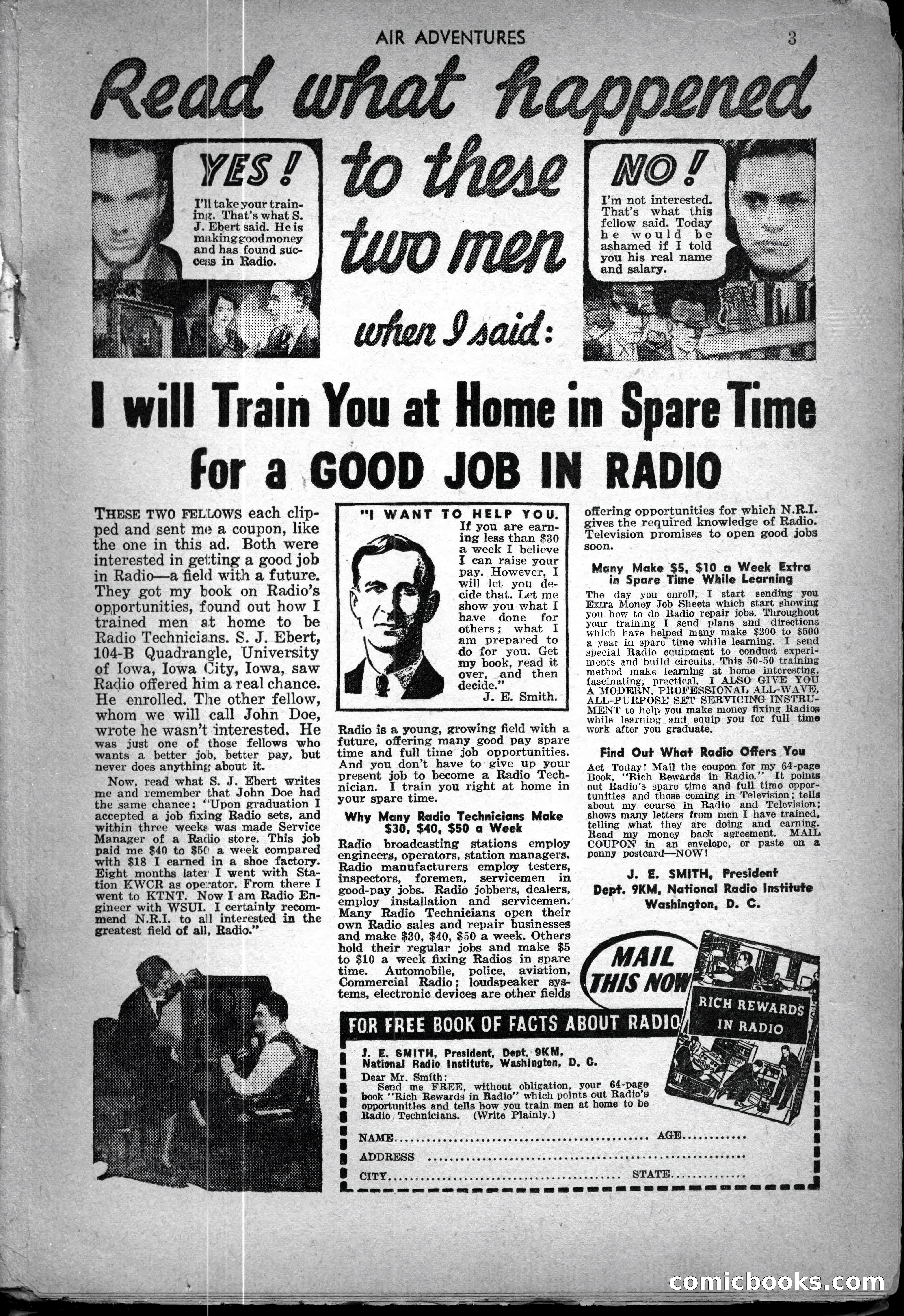 Air Adventures, December 1939 — page 3 of 148