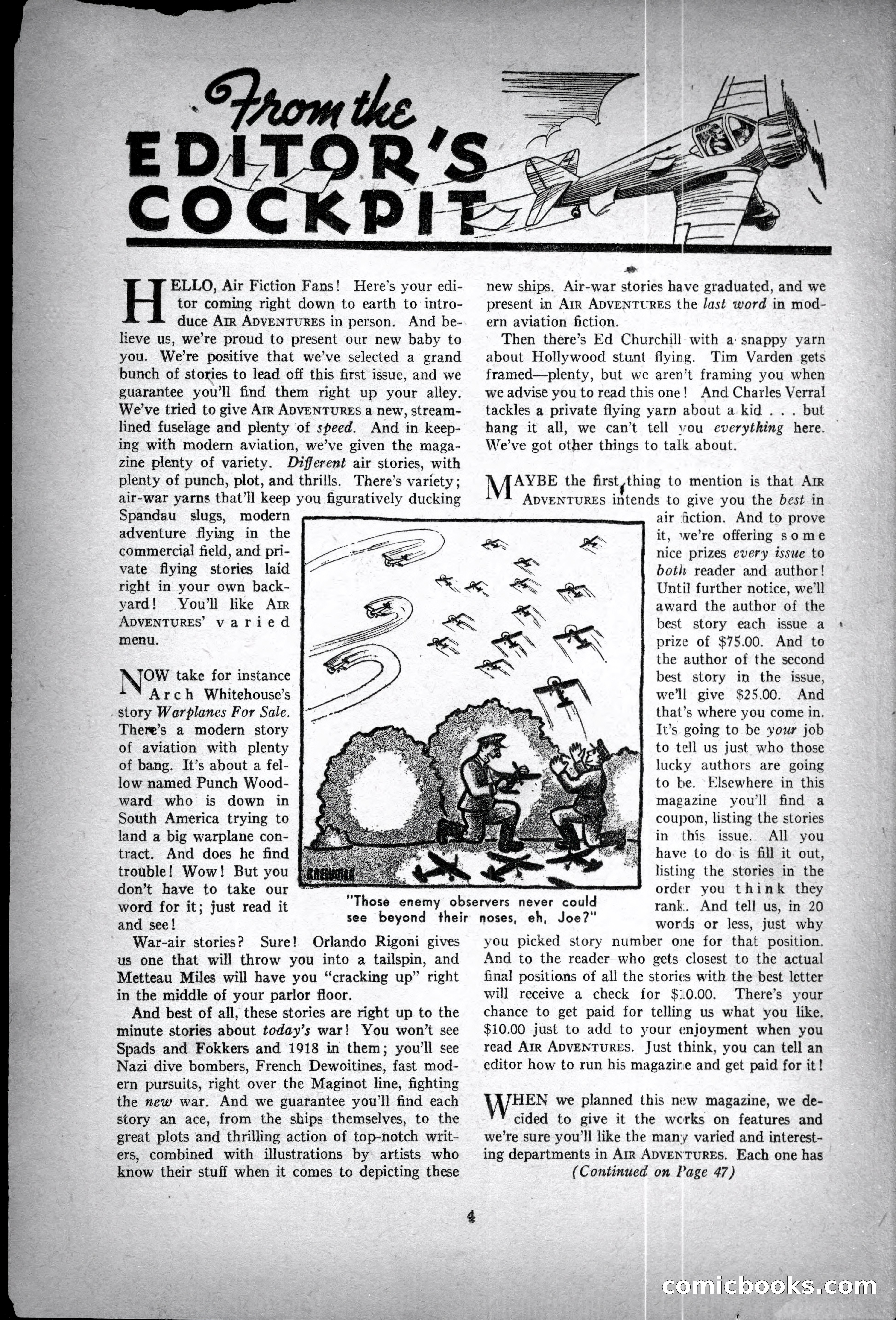 Air Adventures, December 1939 — page 4 of 148