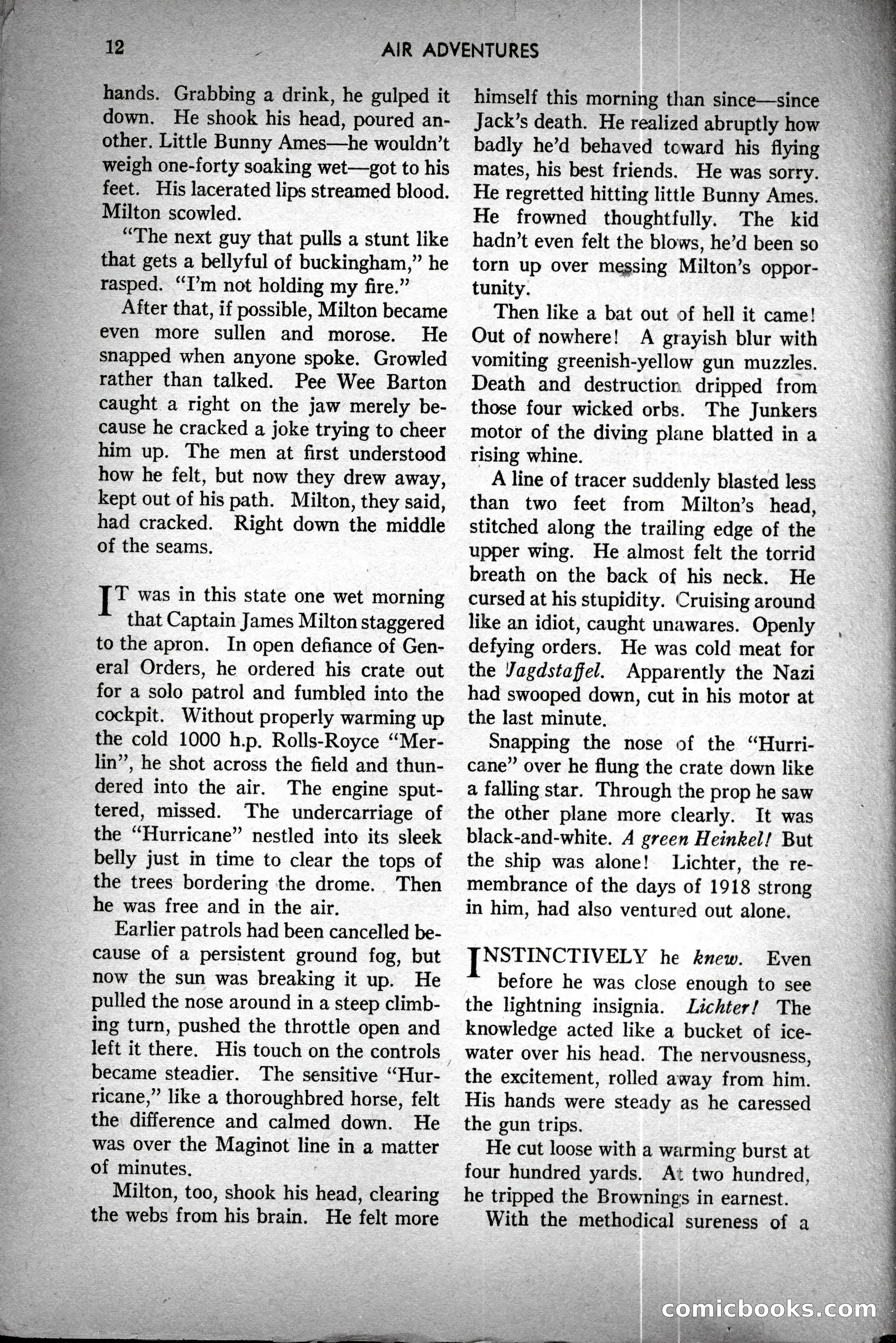 Air Adventures, December 1939 — page 12 of 148