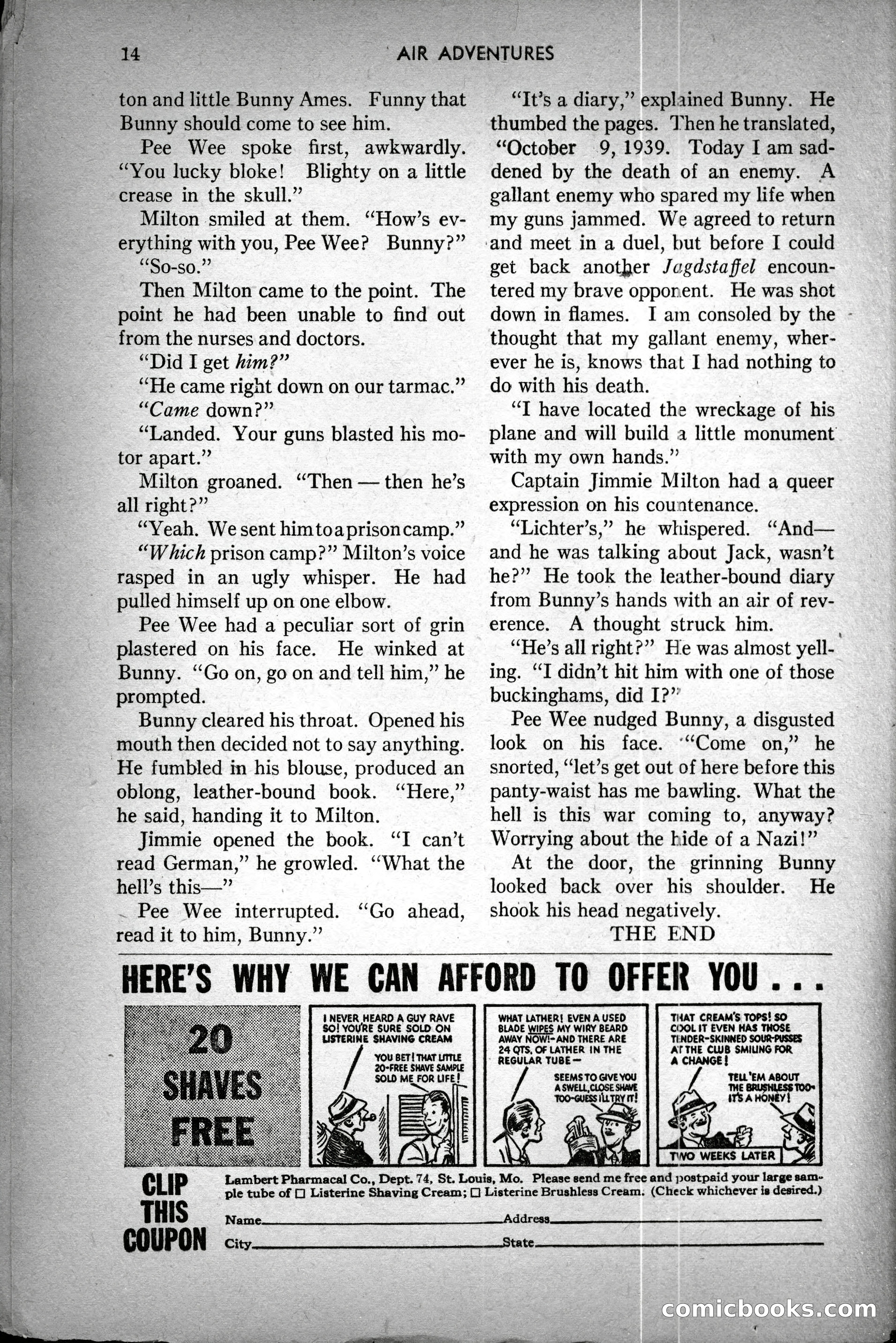 Air Adventures, December 1939 — page 14 of 148