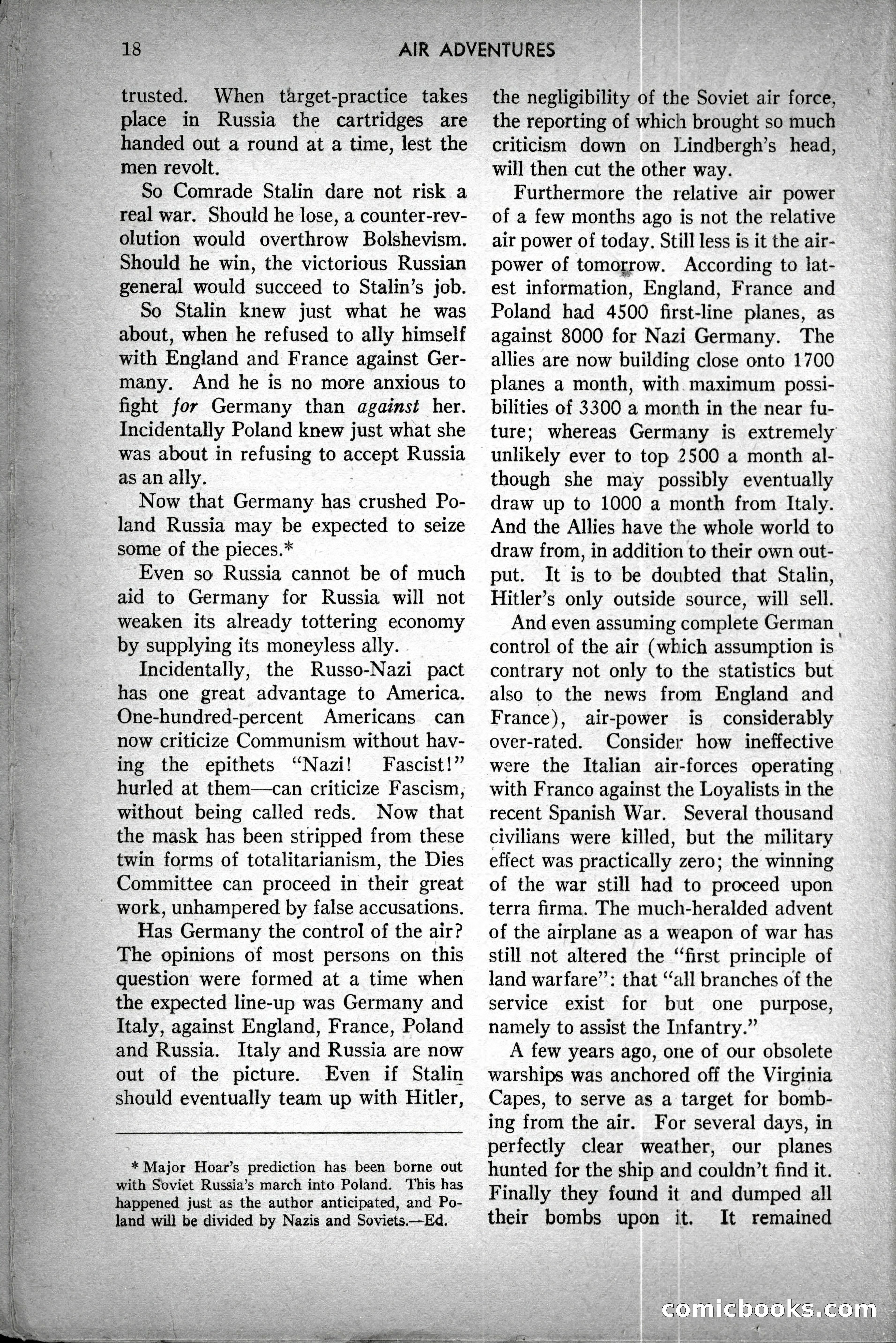 Air Adventures, December 1939 — page 18 of 148