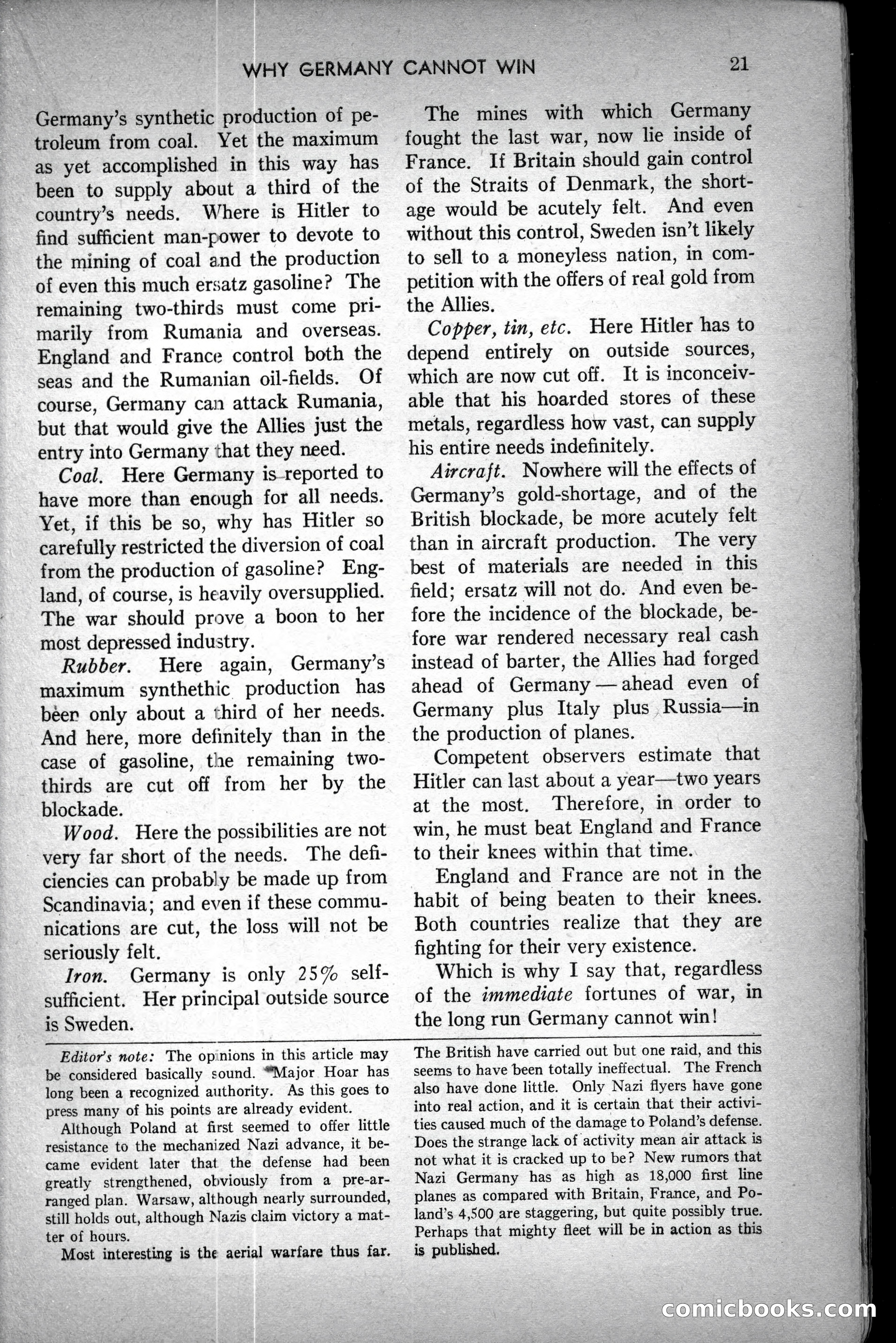 Air Adventures, December 1939 — page 21 of 148