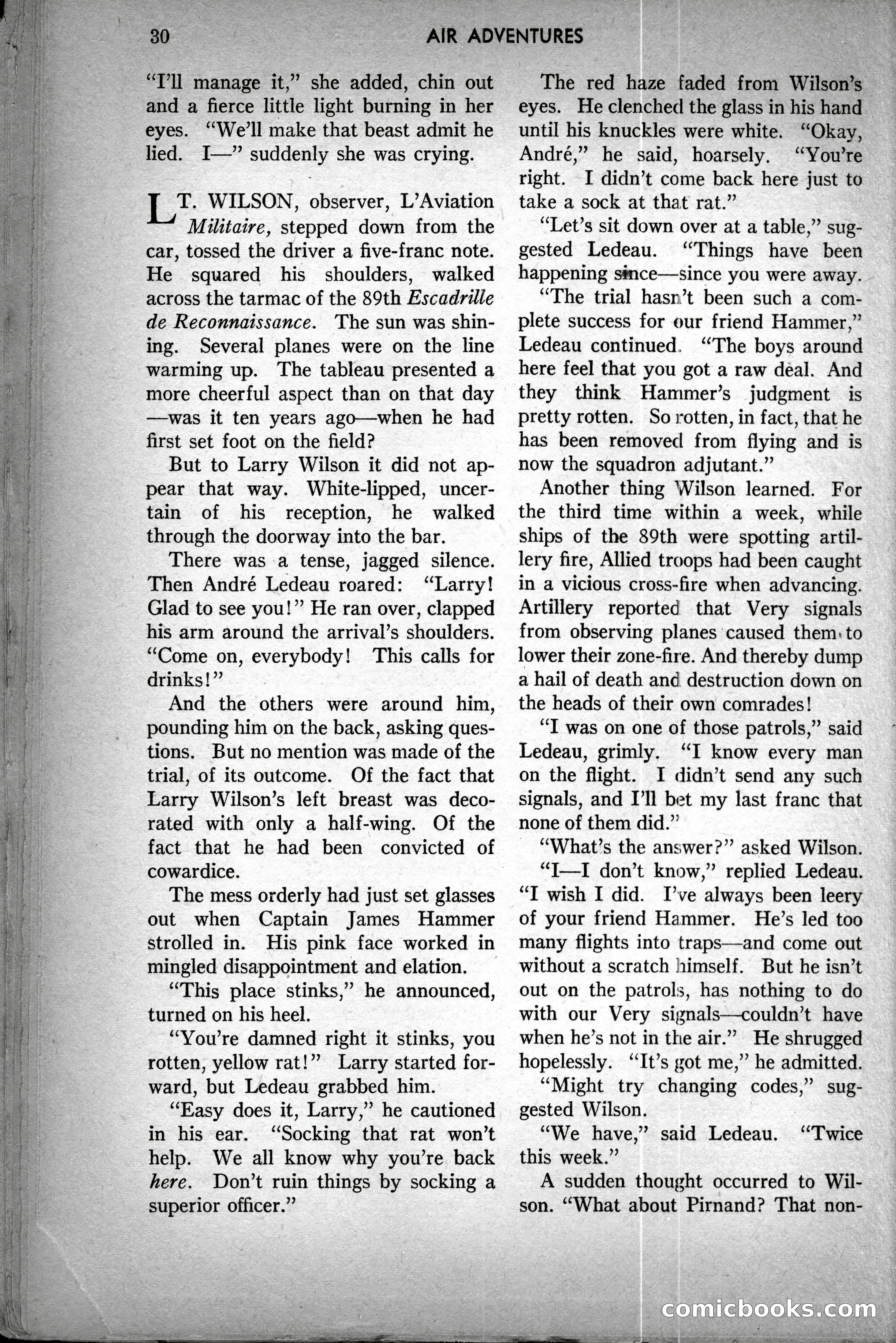 Air Adventures, December 1939 — page 30 of 148