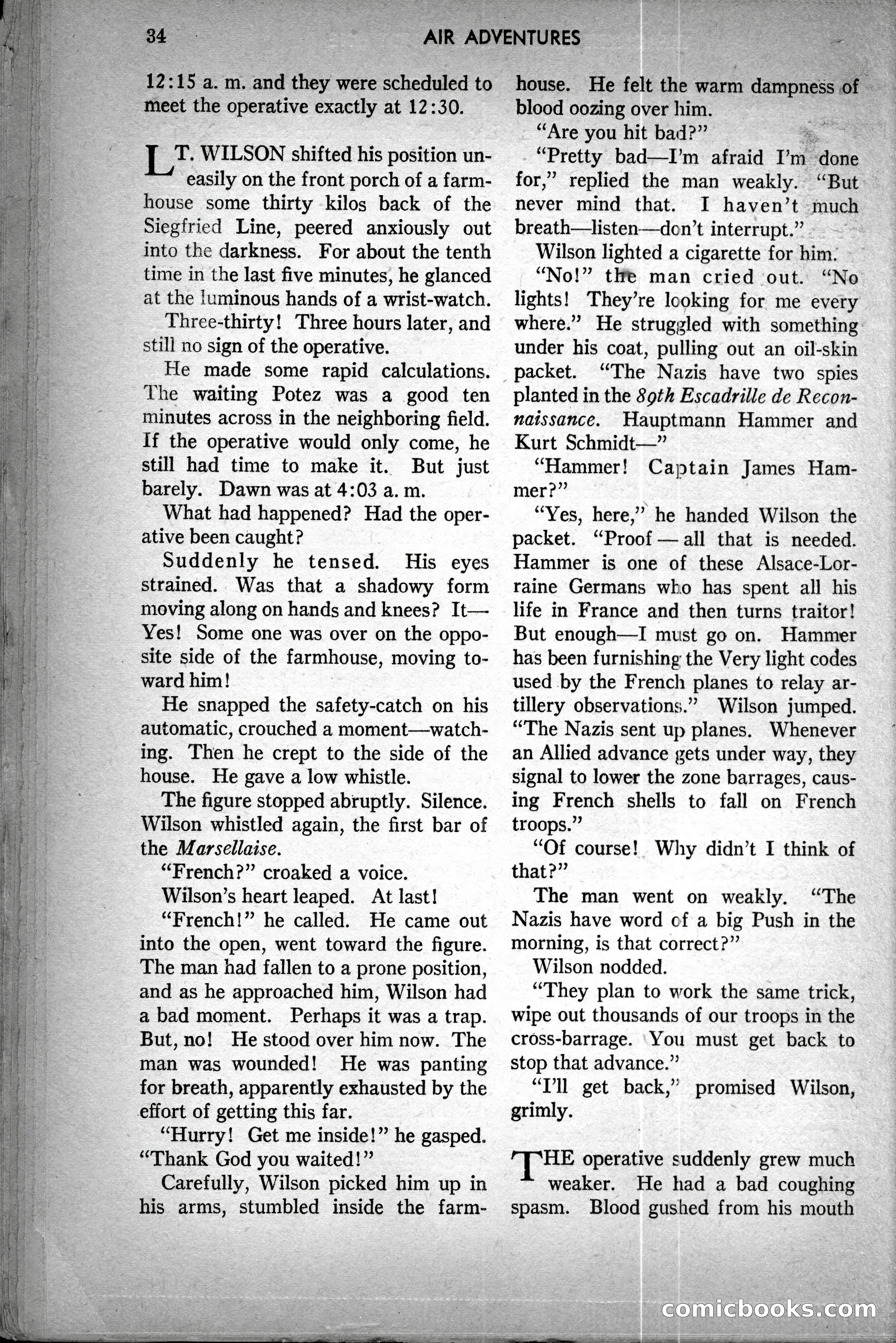 Air Adventures, December 1939 — page 34 of 148