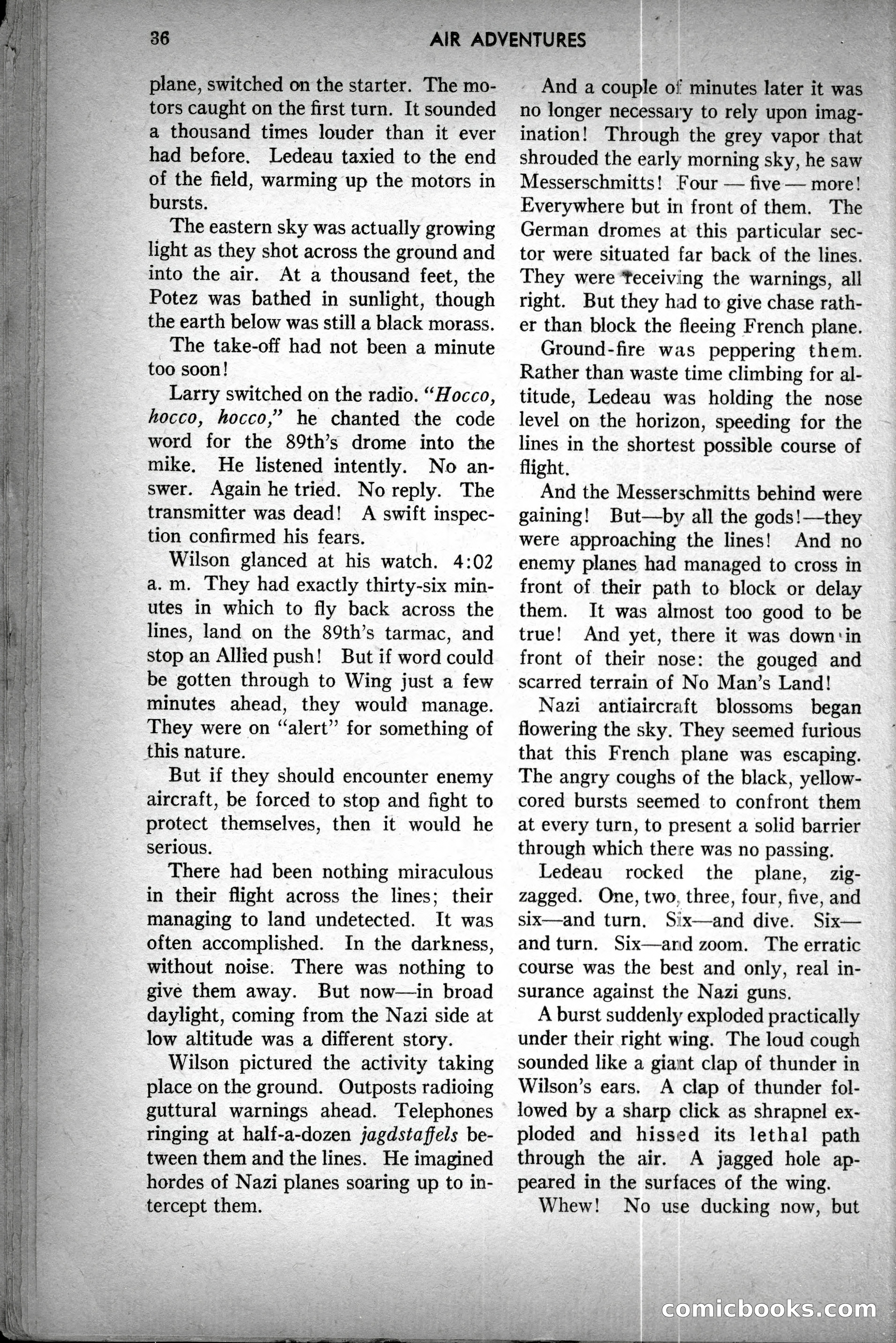 Air Adventures, December 1939 — page 36 of 148