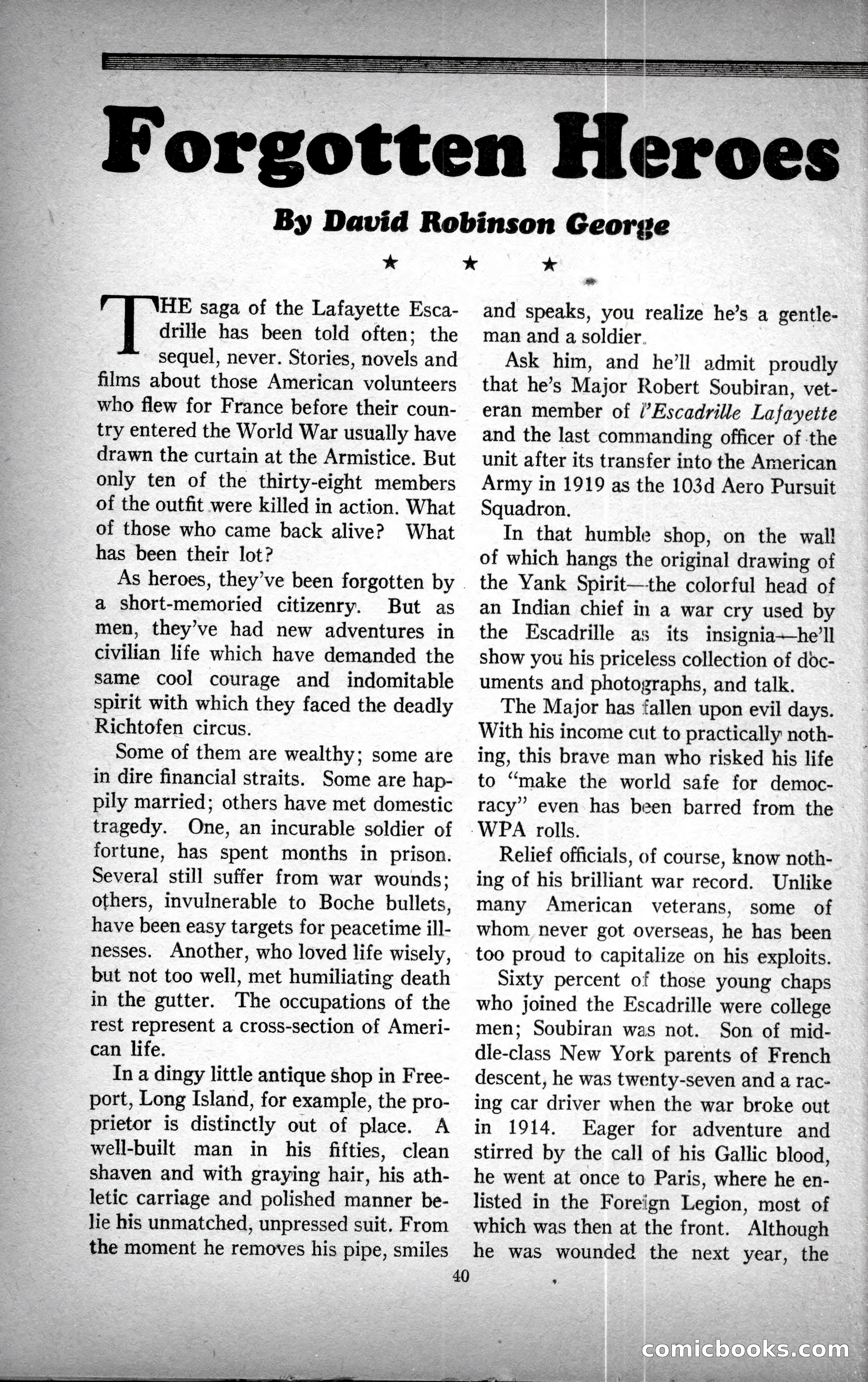 Air Adventures, December 1939 — page 40 of 148