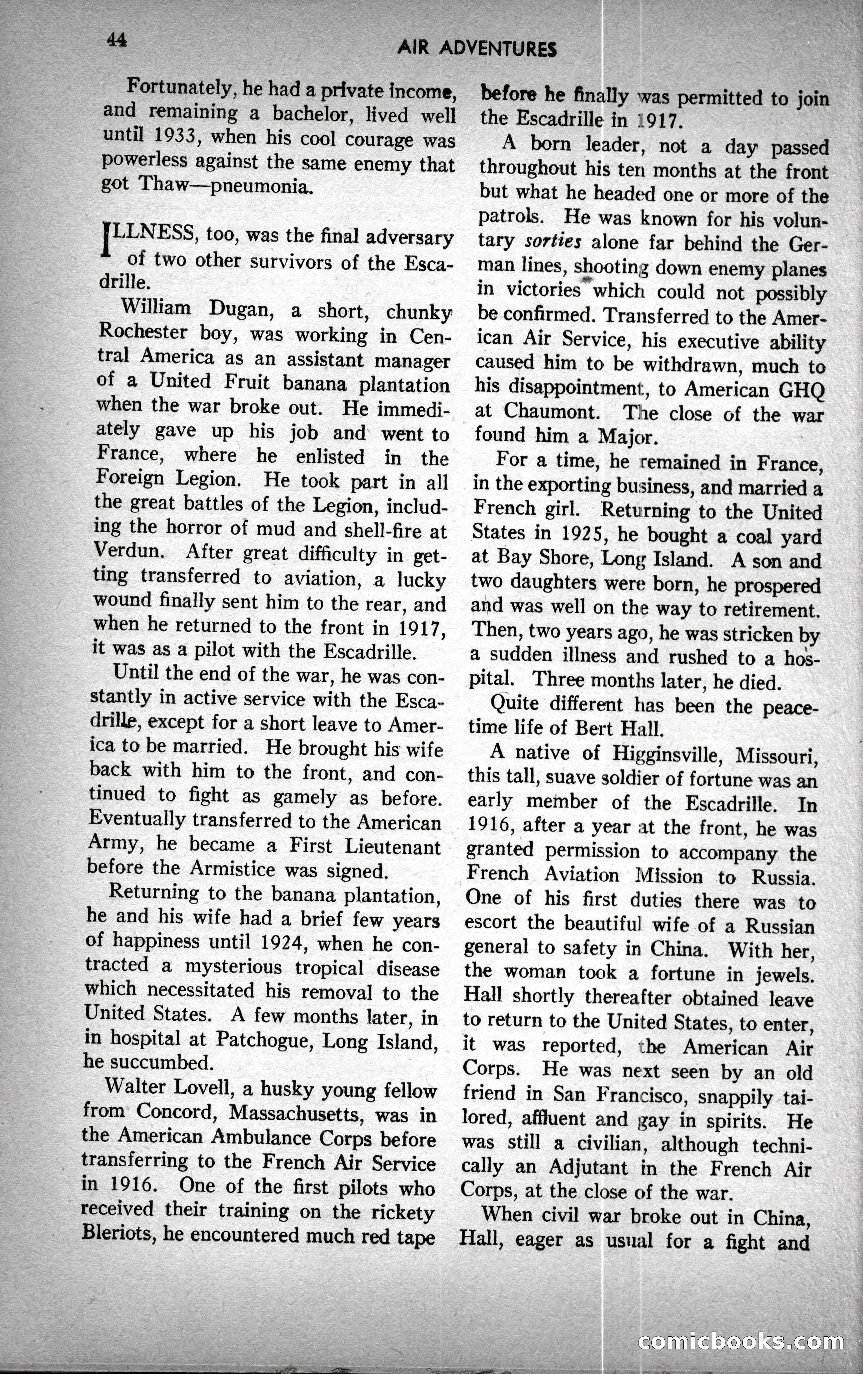 Air Adventures, December 1939 — page 44 of 148