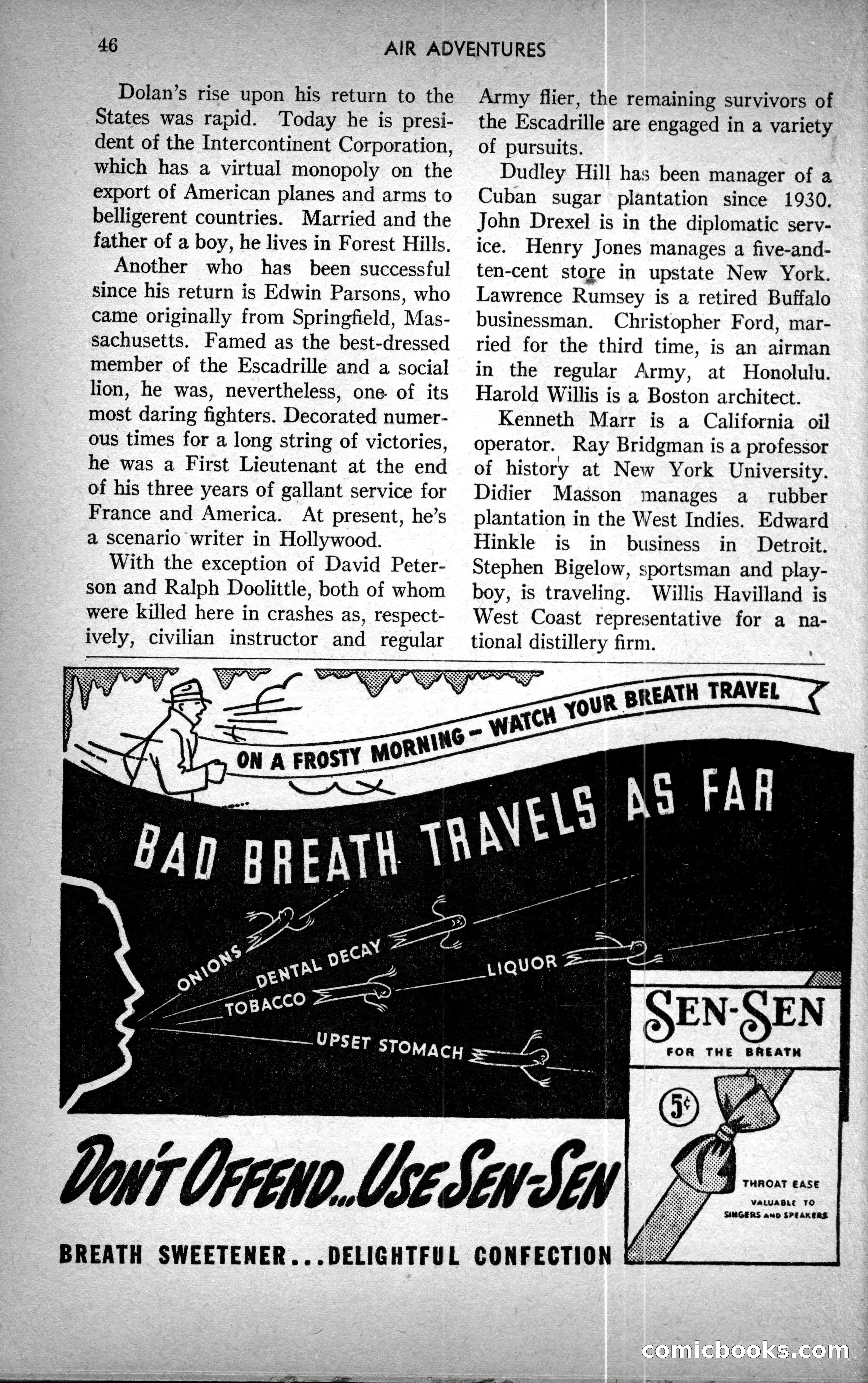 Air Adventures, December 1939 — page 46 of 148