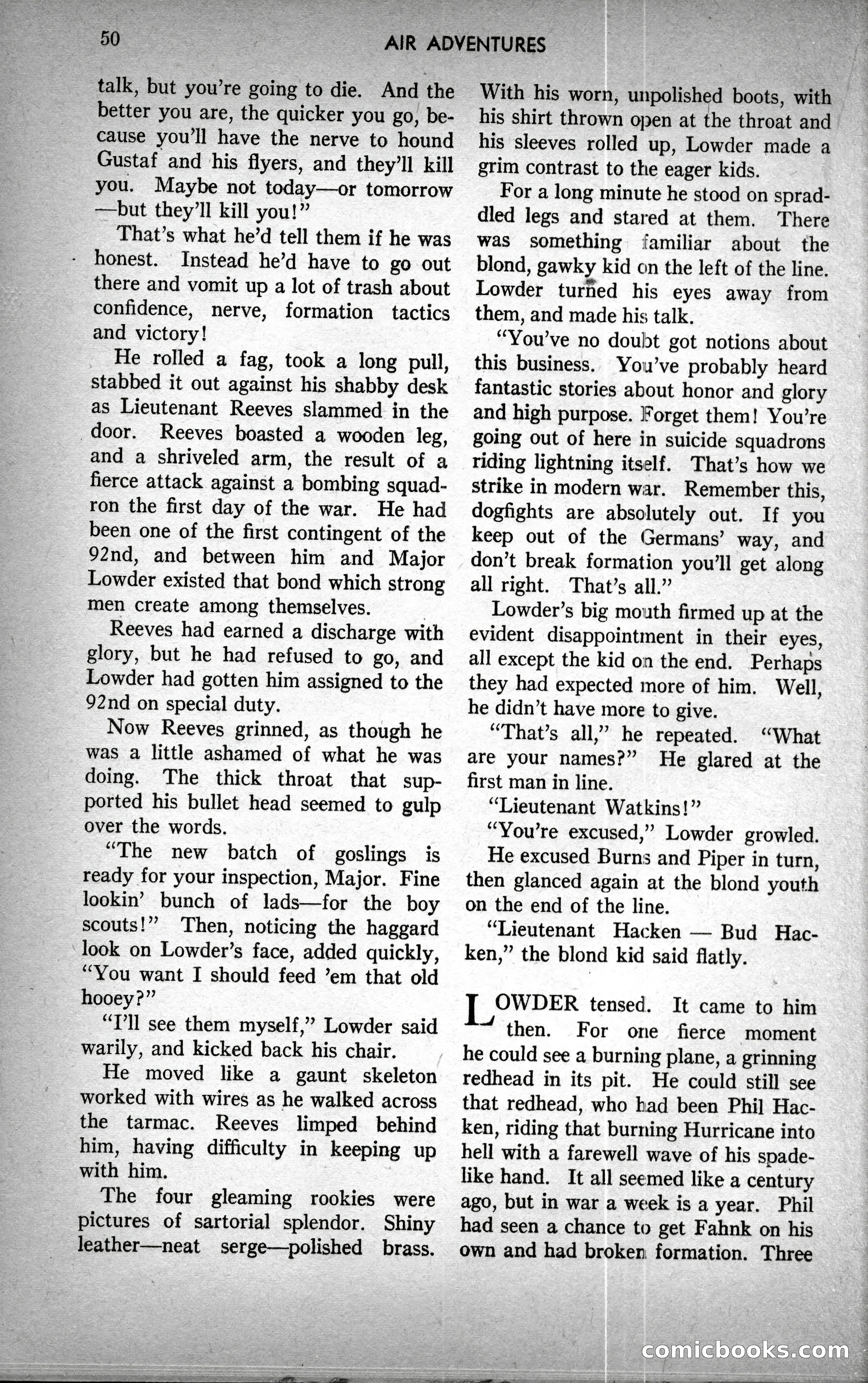 Air Adventures, December 1939 — page 50 of 148