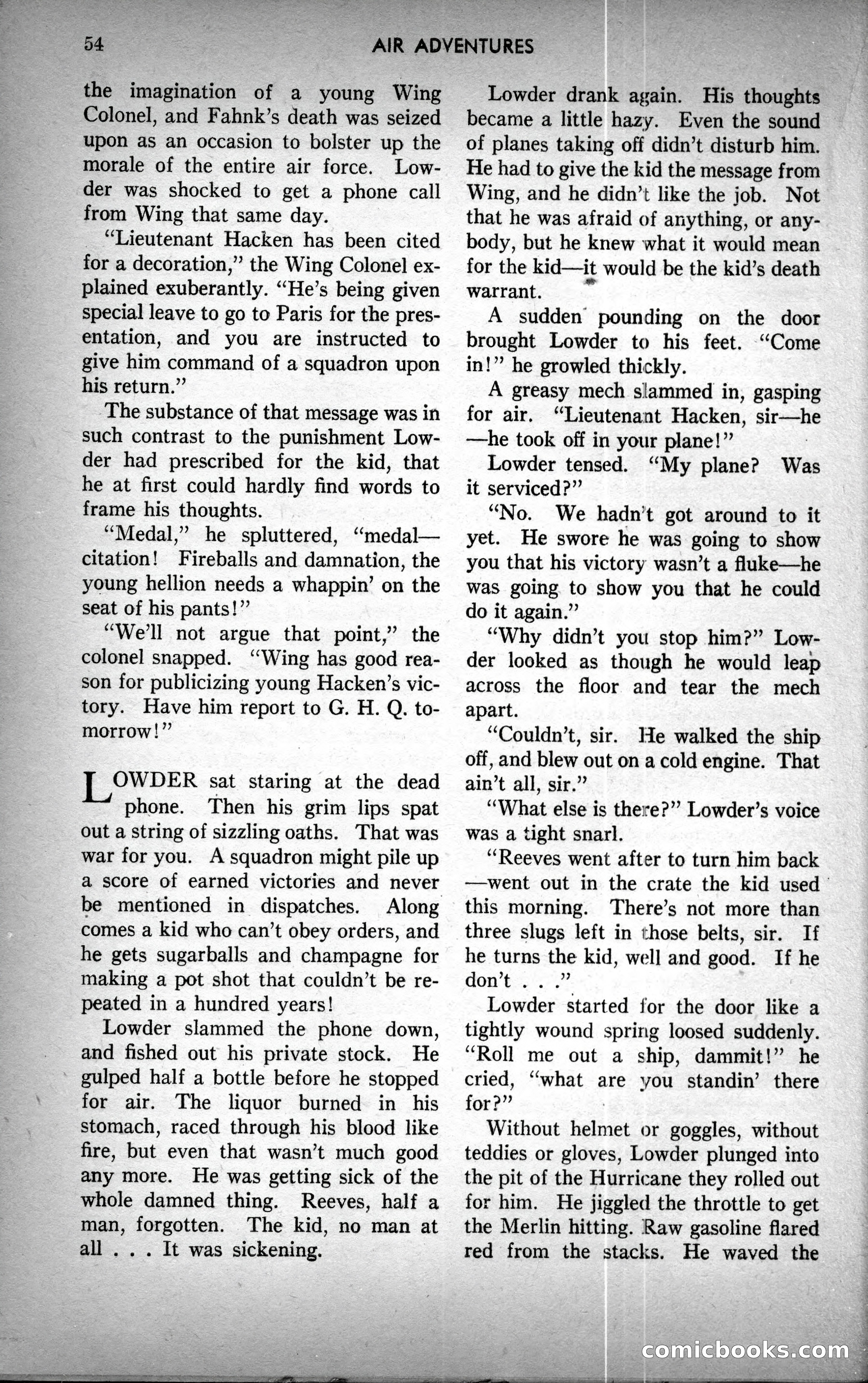 Air Adventures, December 1939 — page 54 of 148