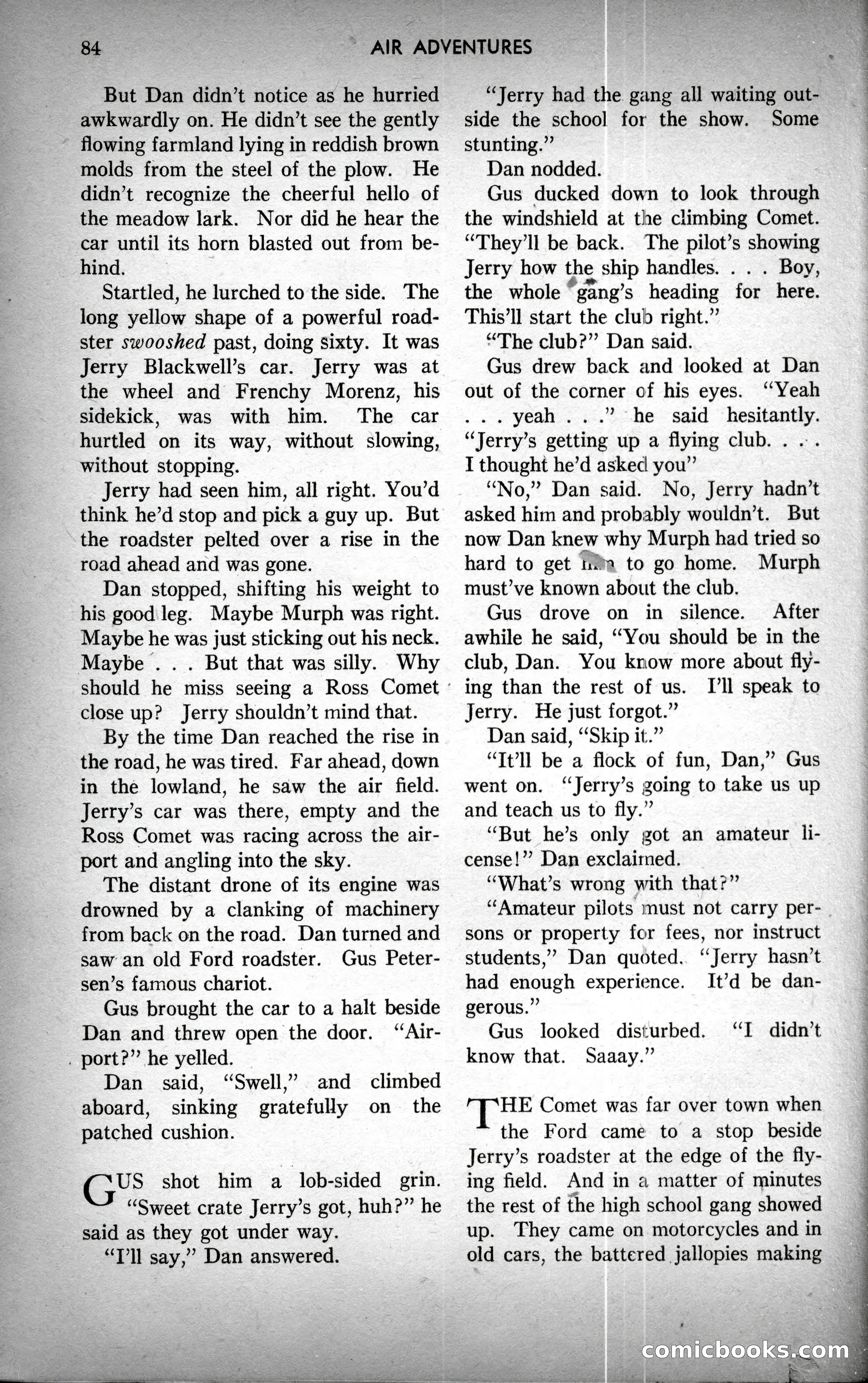 Air Adventures, December 1939 — page 84 of 148