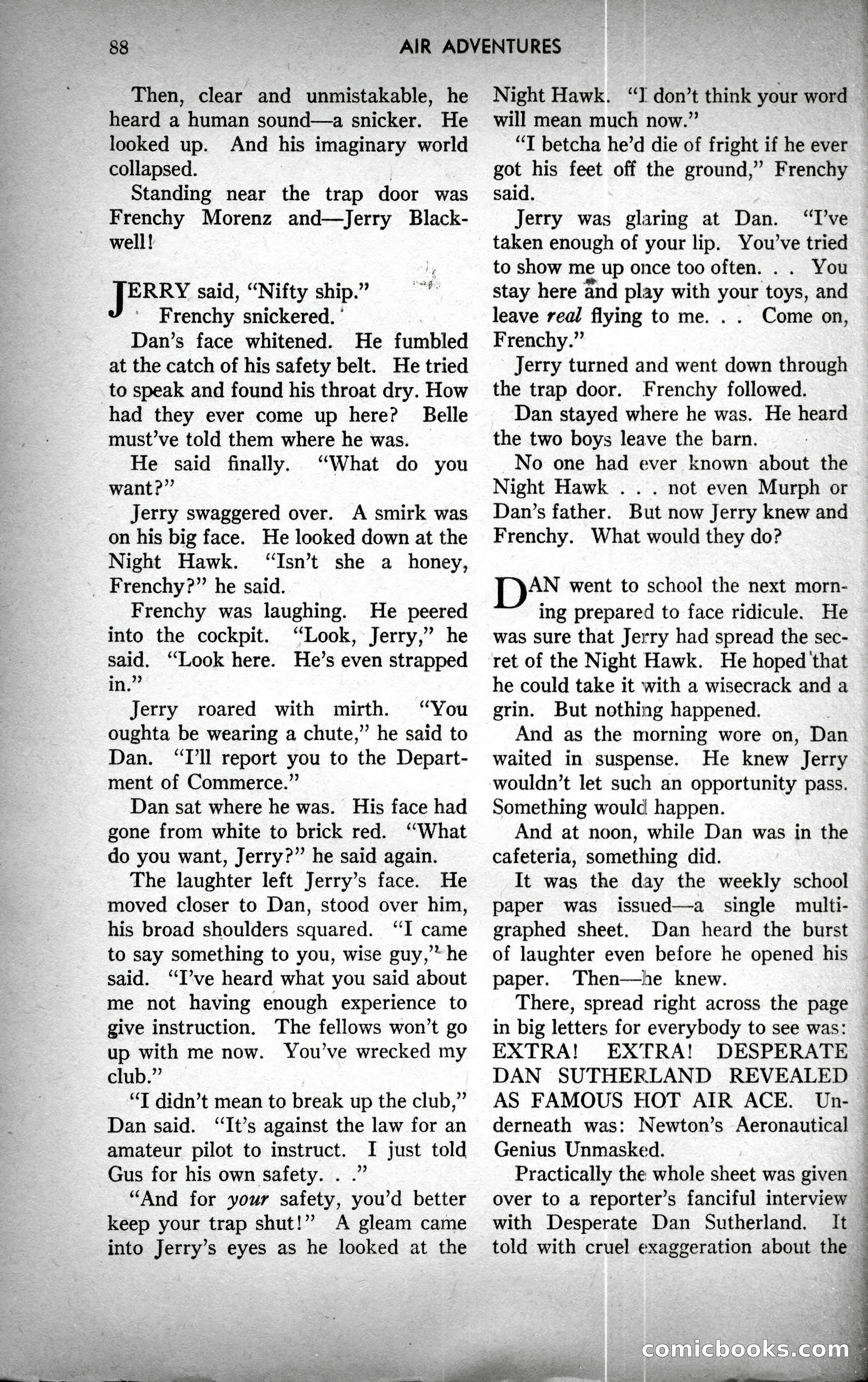Air Adventures, December 1939 — page 88 of 148