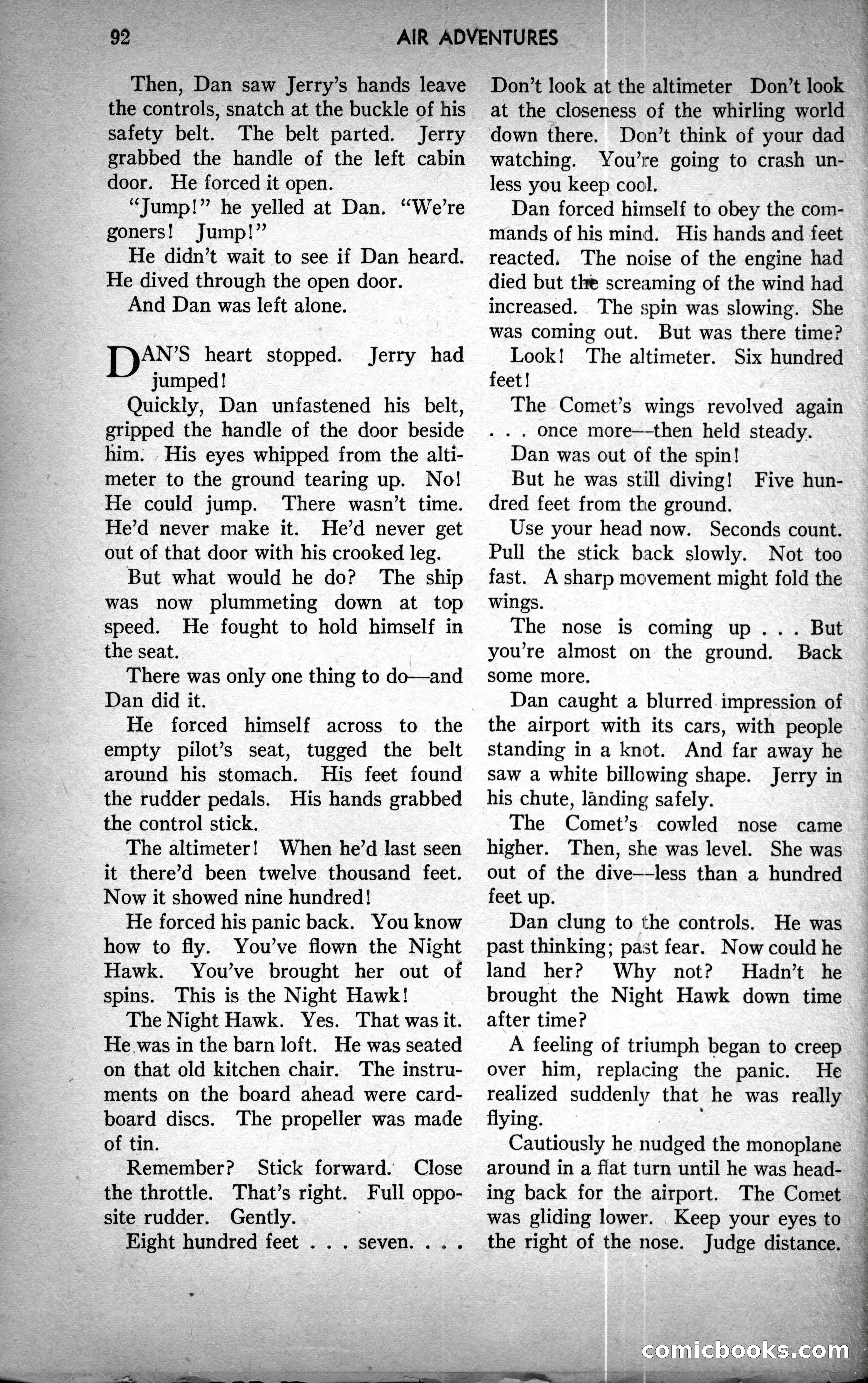 Air Adventures, December 1939 — page 92 of 148
