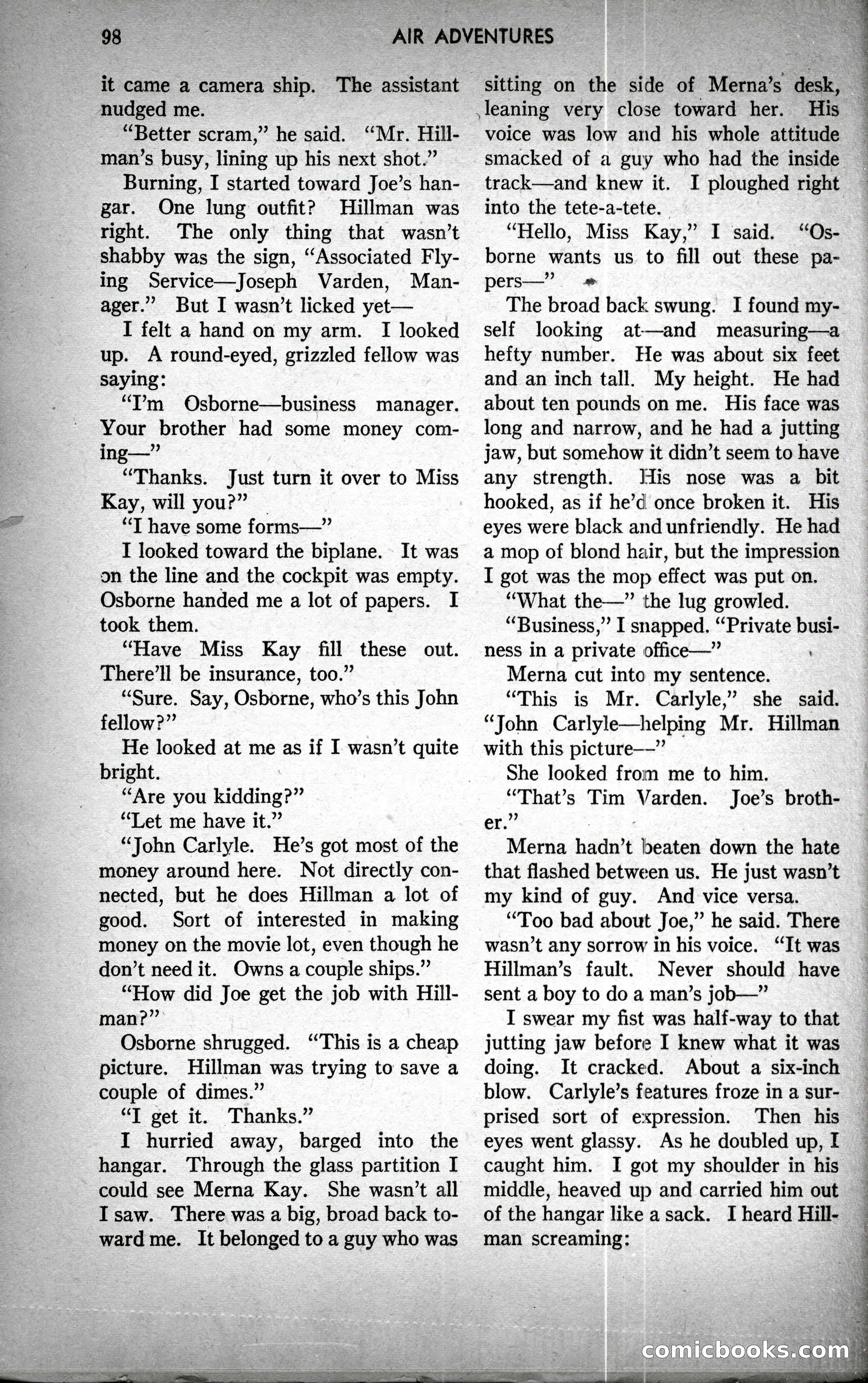 Air Adventures, December 1939 — page 98 of 148