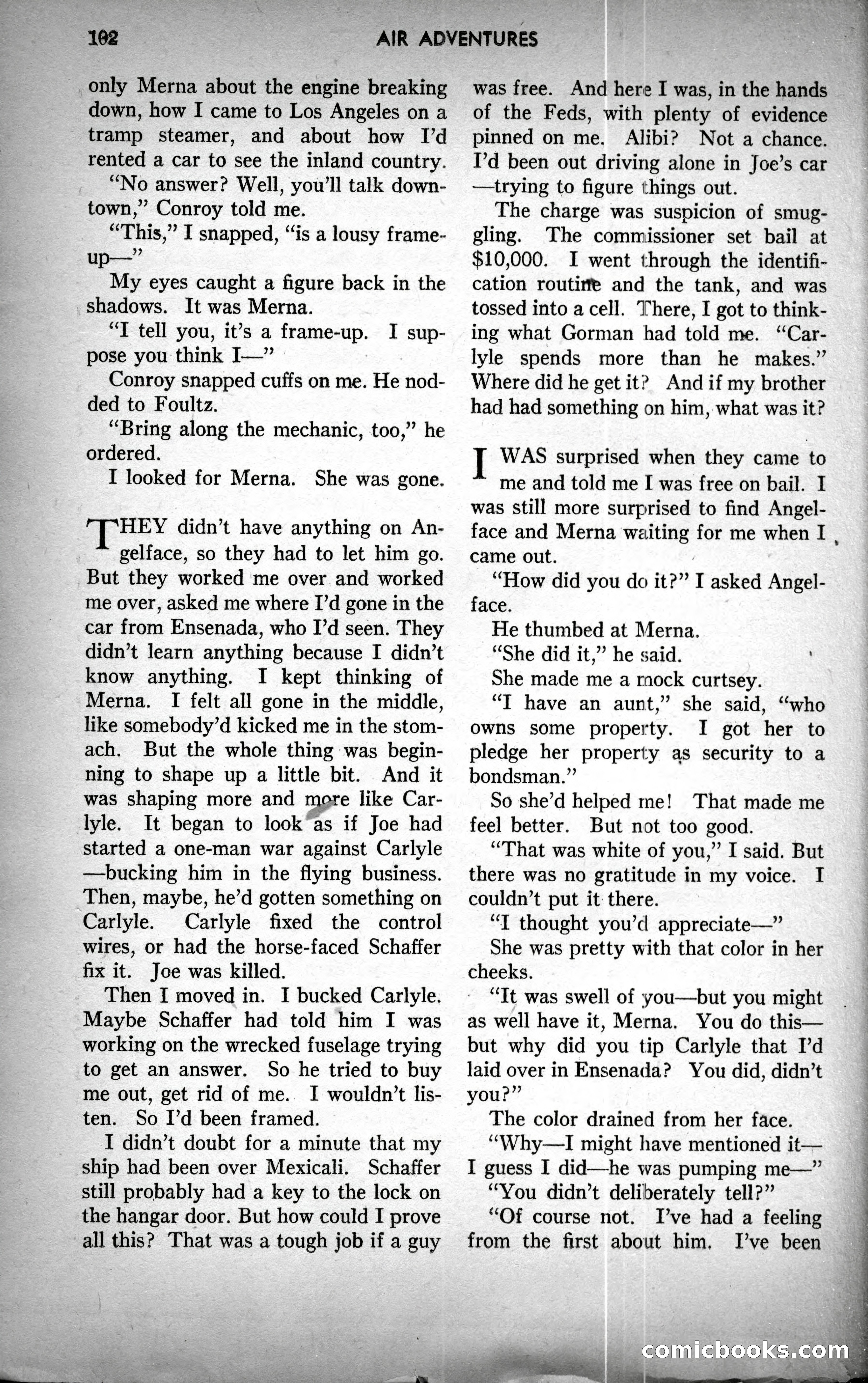 Air Adventures, December 1939 — page 102 of 148