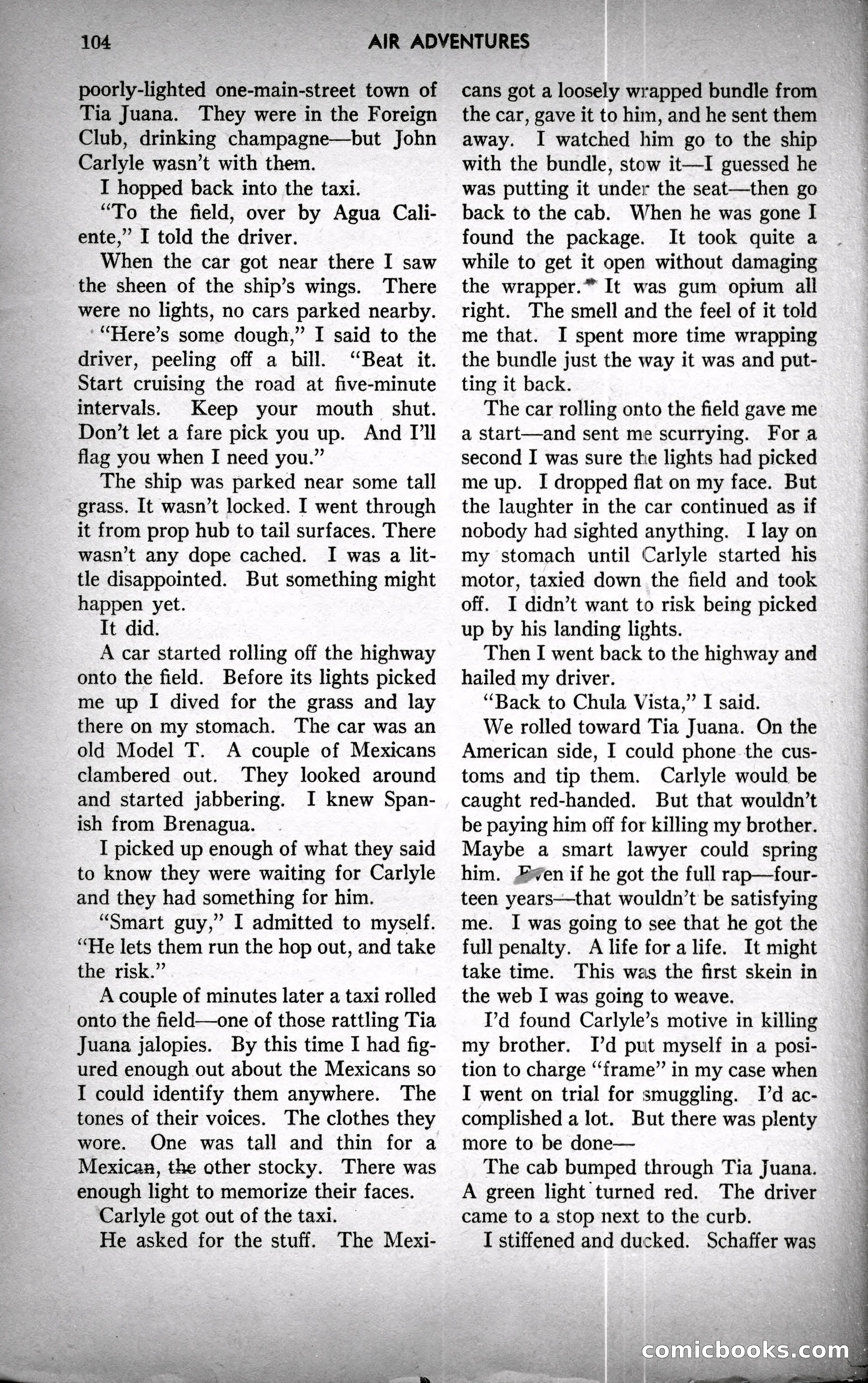 Air Adventures, December 1939 — page 104 of 148