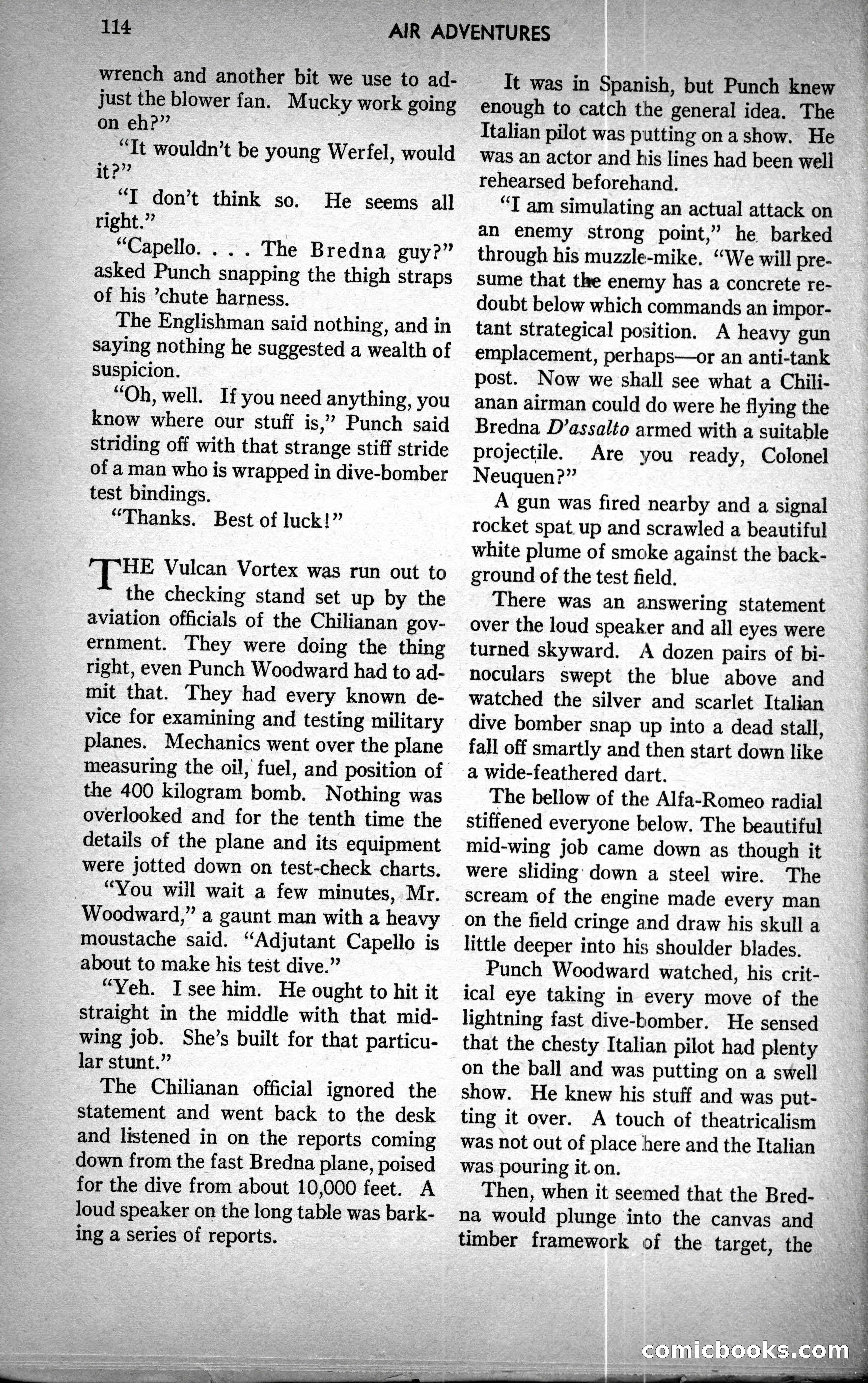 Air Adventures, December 1939 — page 114 of 148