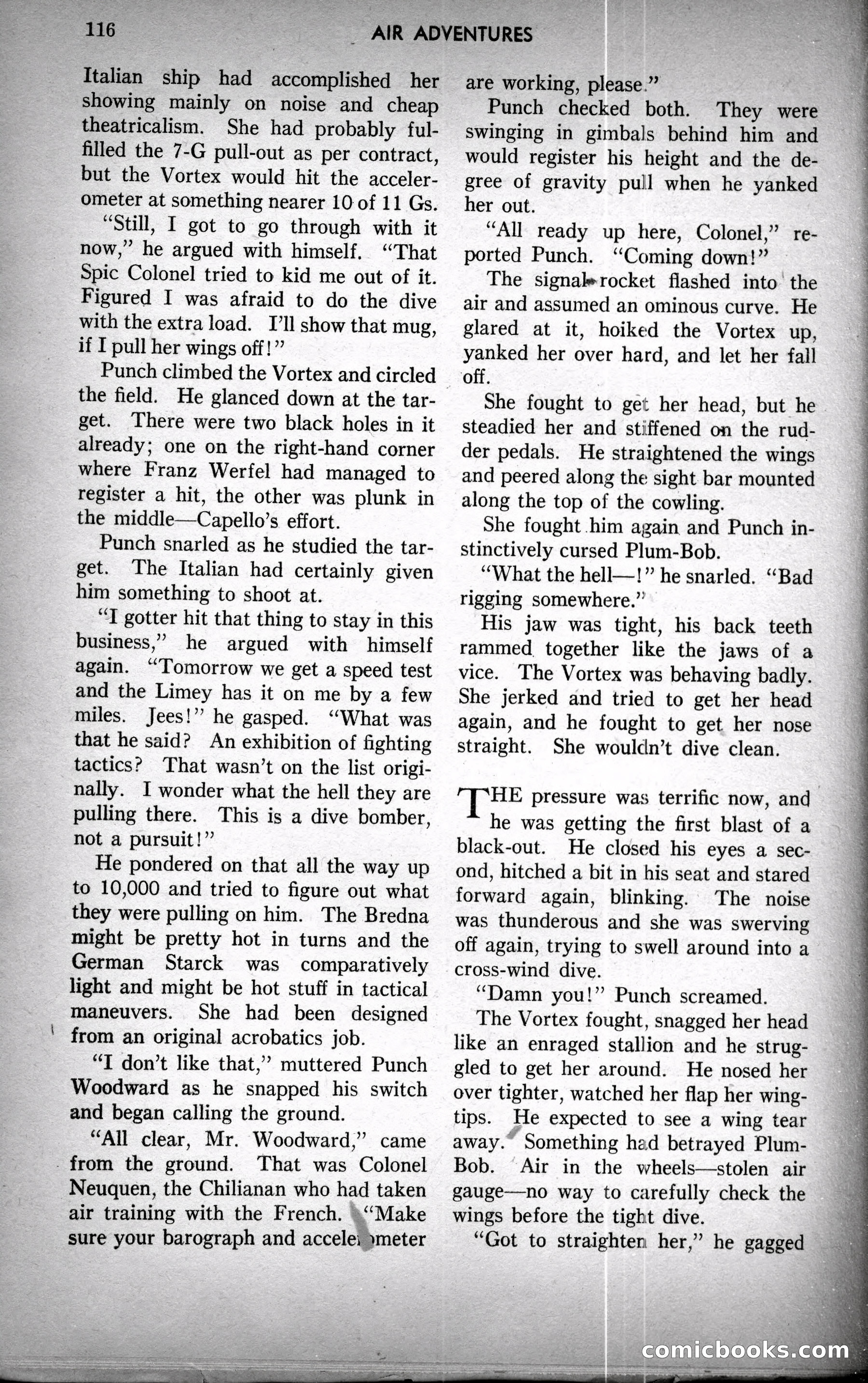 Air Adventures, December 1939 — page 116 of 148