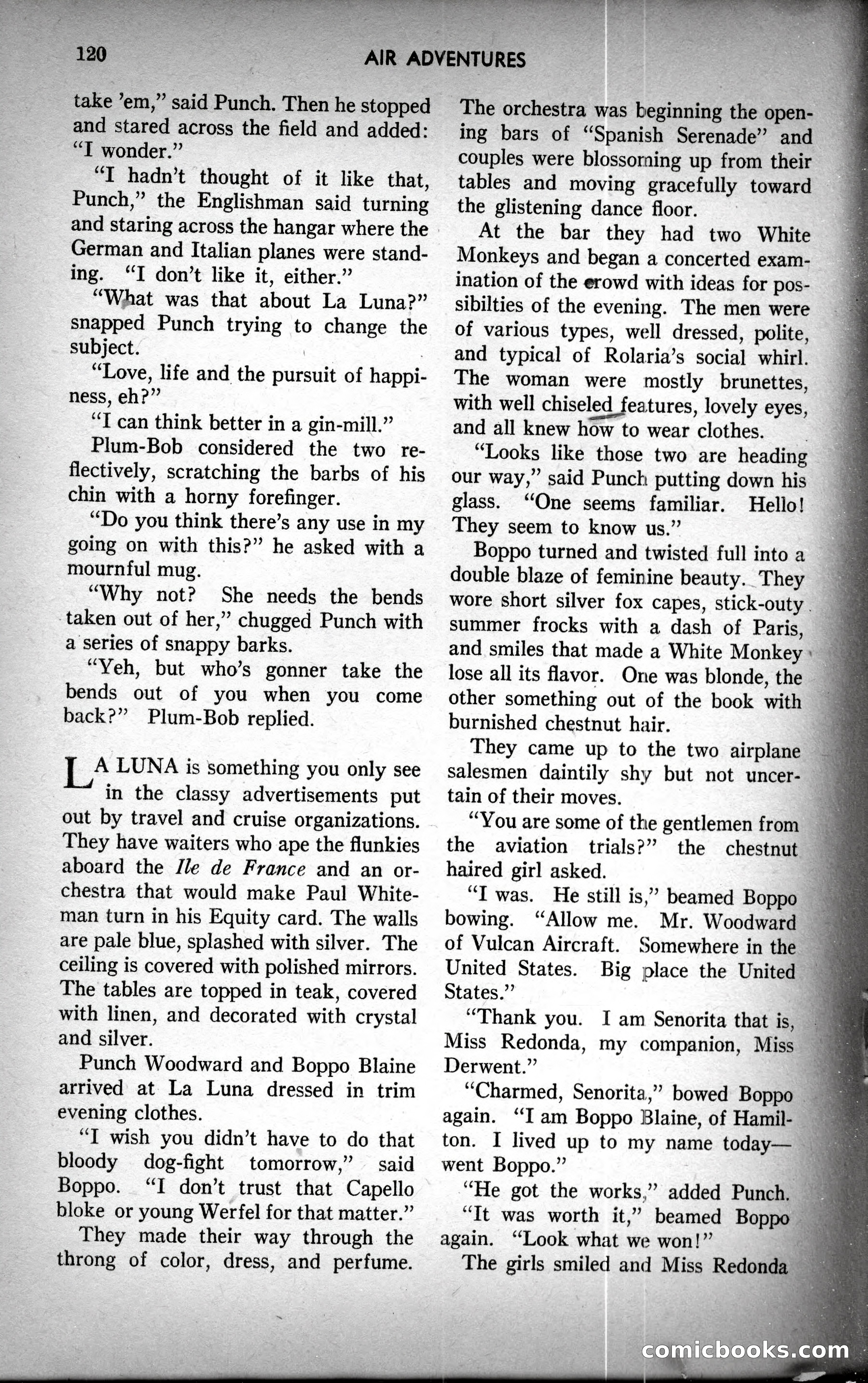 Air Adventures, December 1939 — page 120 of 148