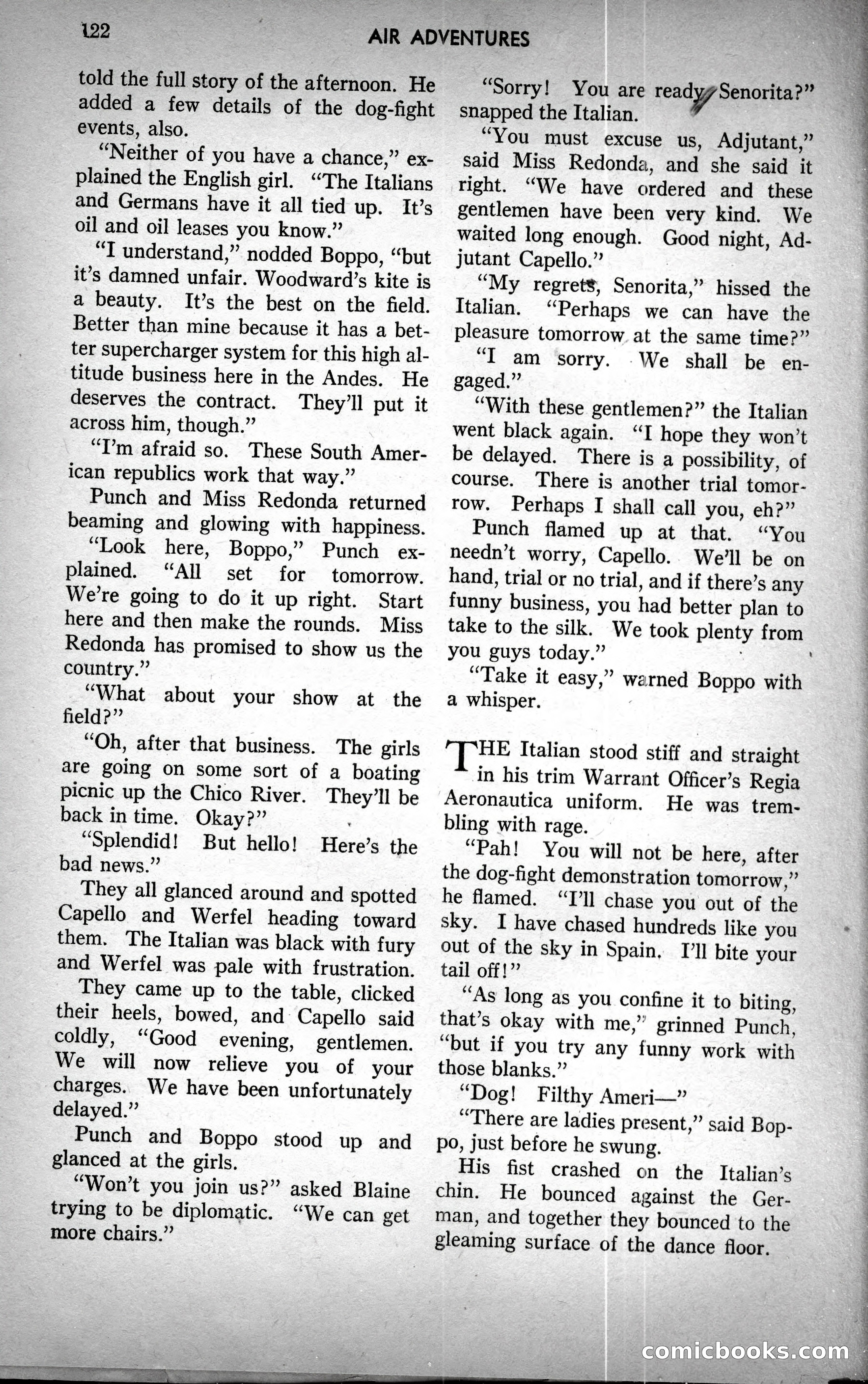 Air Adventures, December 1939 — page 122 of 148