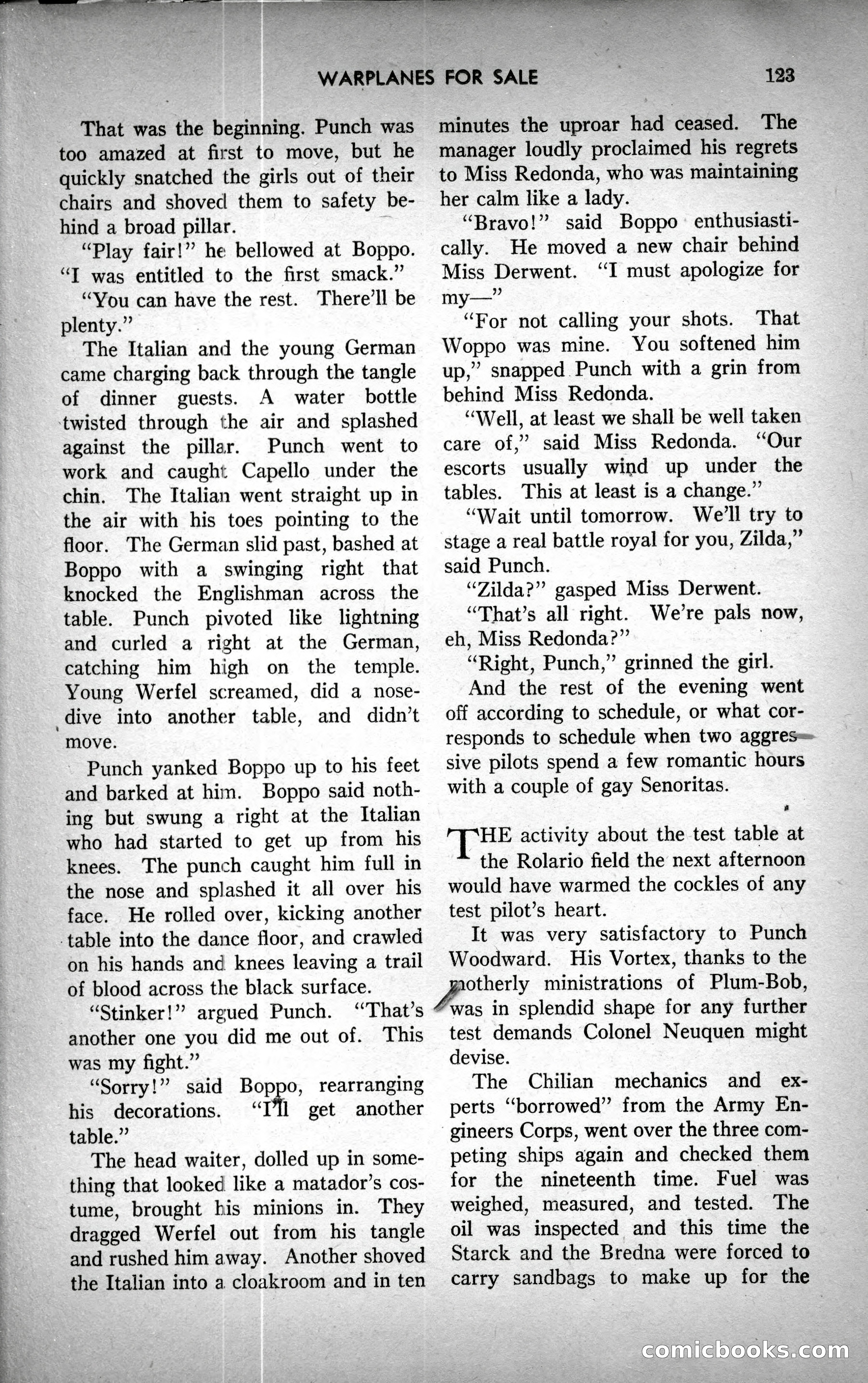 Air Adventures, December 1939 — page 123 of 148