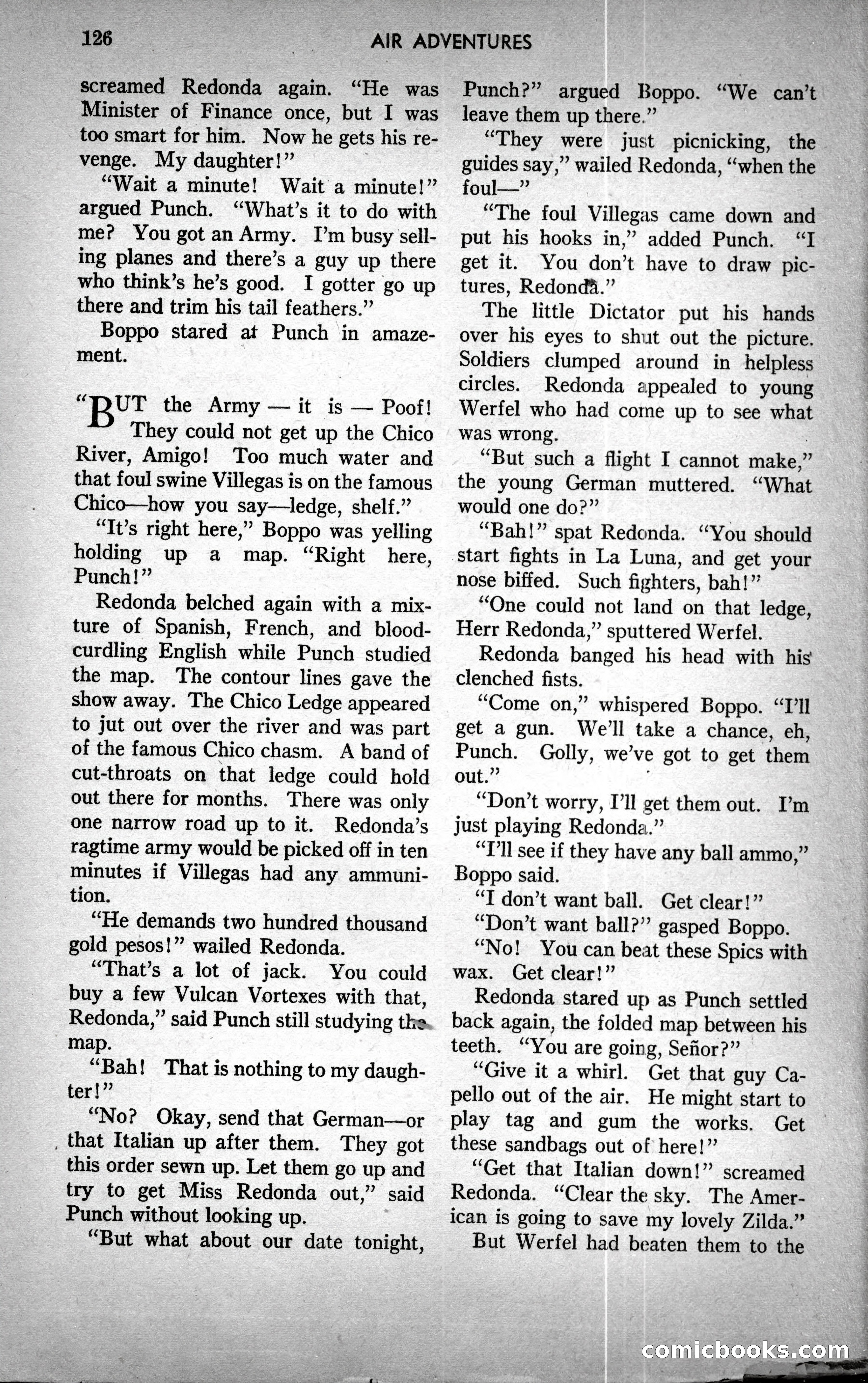 Air Adventures, December 1939 — page 126 of 148