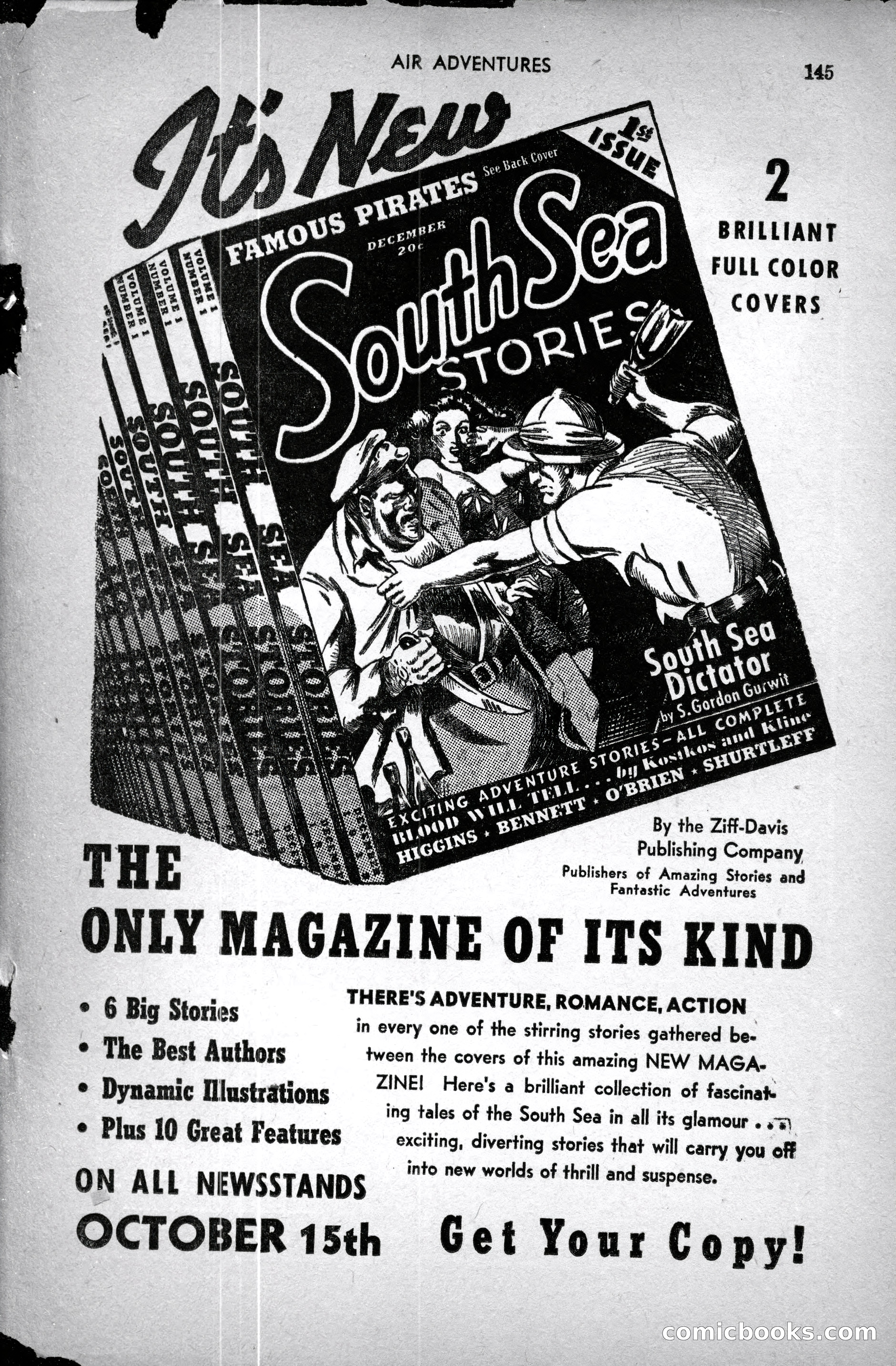 Air Adventures, December 1939 — page 145 of 148